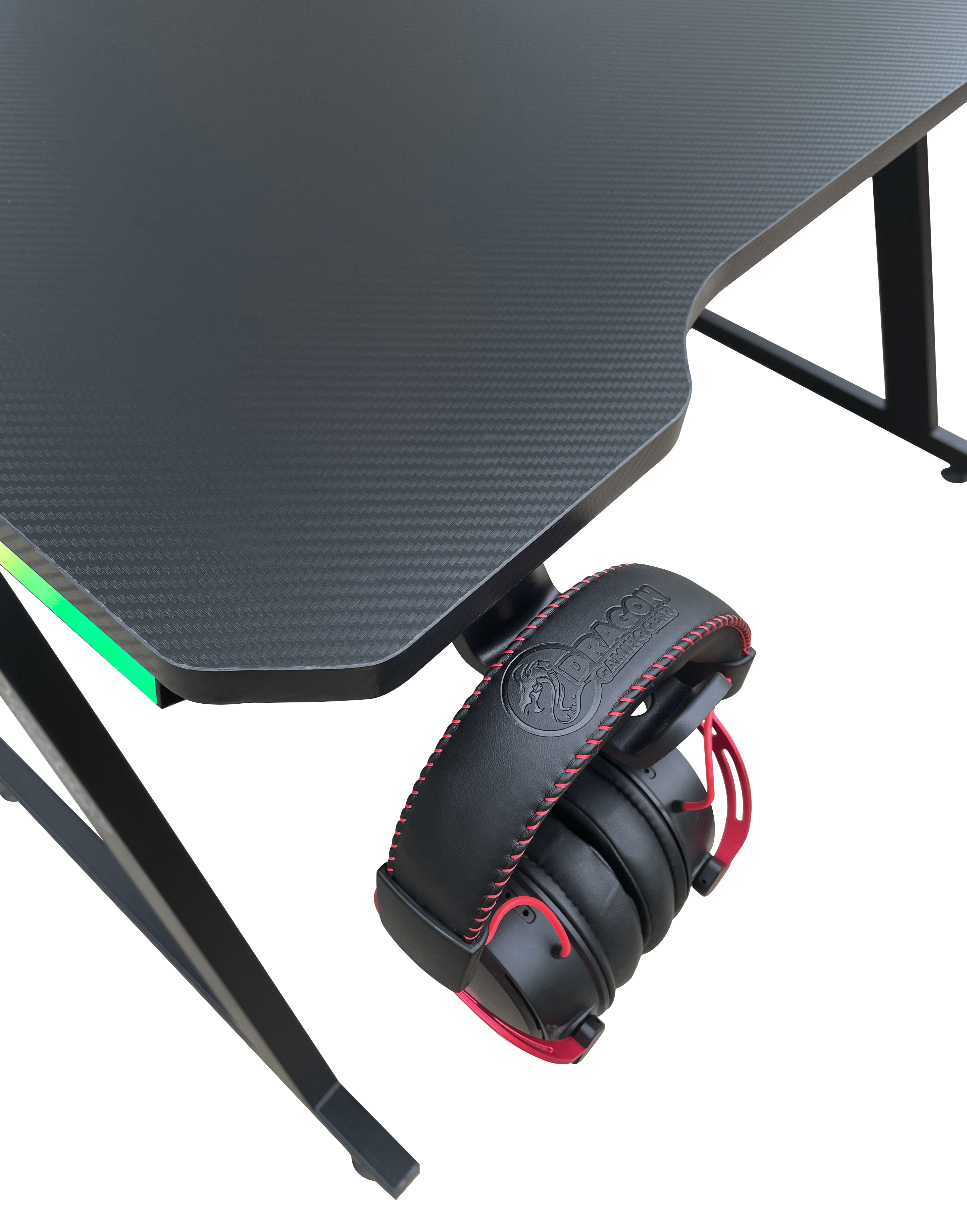 DRAGON שולחן גיימינג תאורת RGB אורך 120 ס"מ דגם TZ