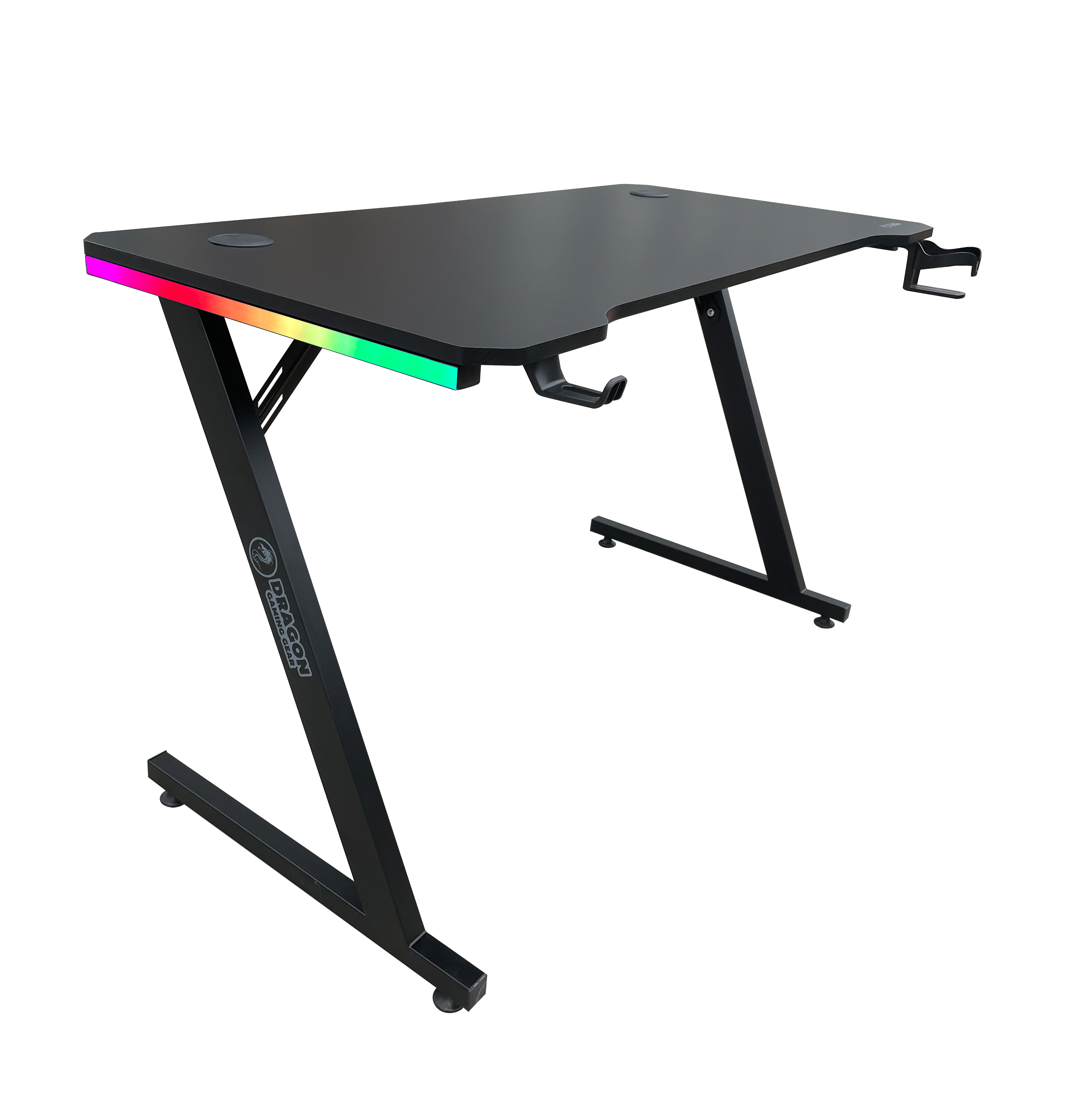 DRAGON שולחן גיימינג תאורת RGB אורך 120 ס"מ דגם TZ