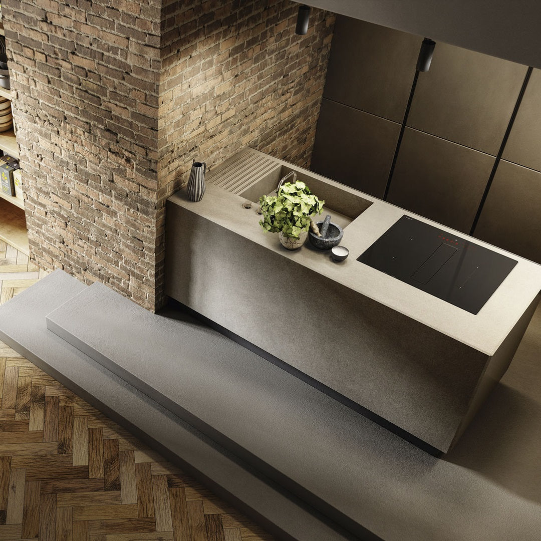 כיריים משולבות קולט אדים NIKOLA-FIT60