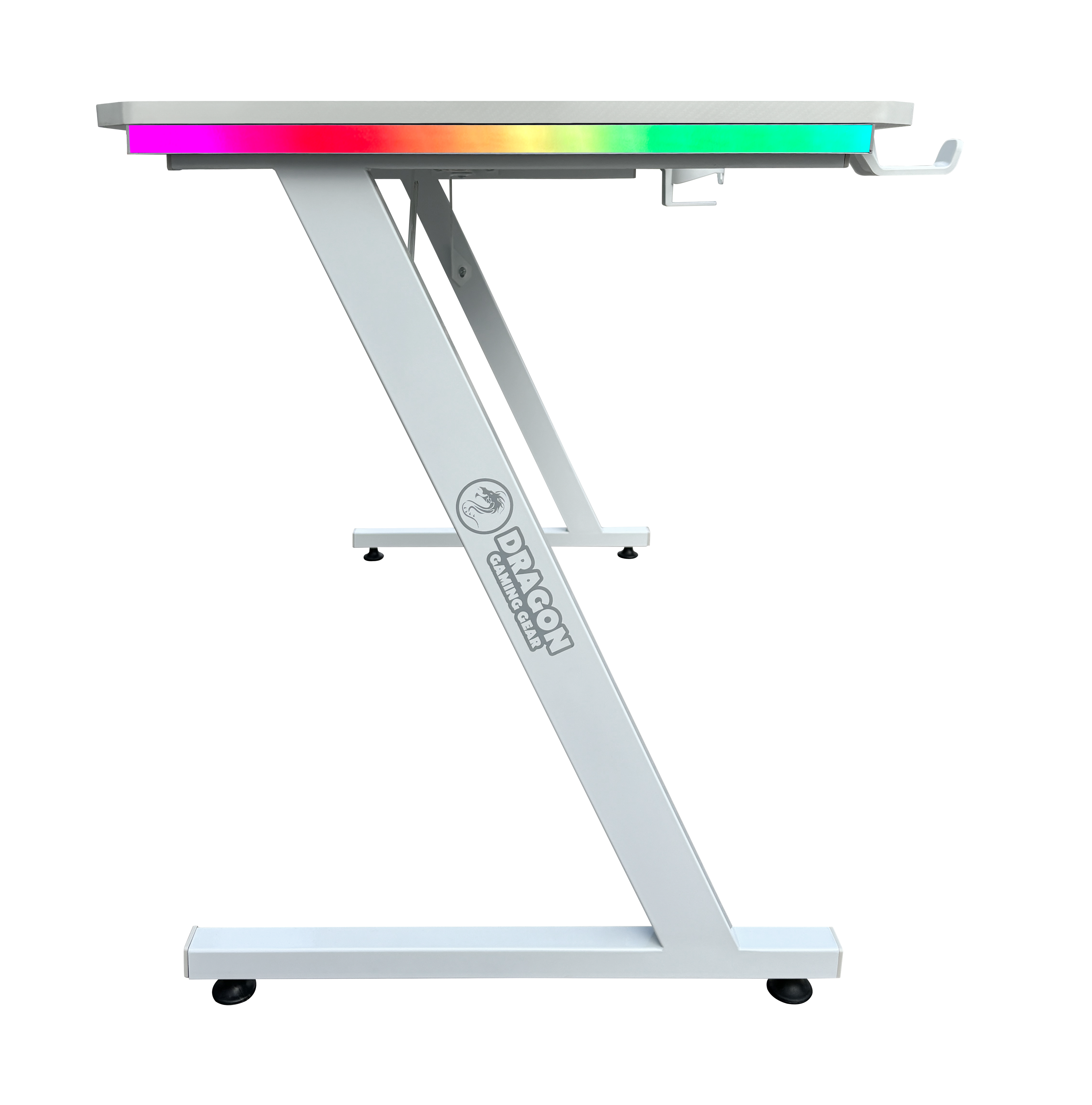 DRAGON שולחן גיימינג תאורת RGB אורך 120 ס"מ דגם TZ
