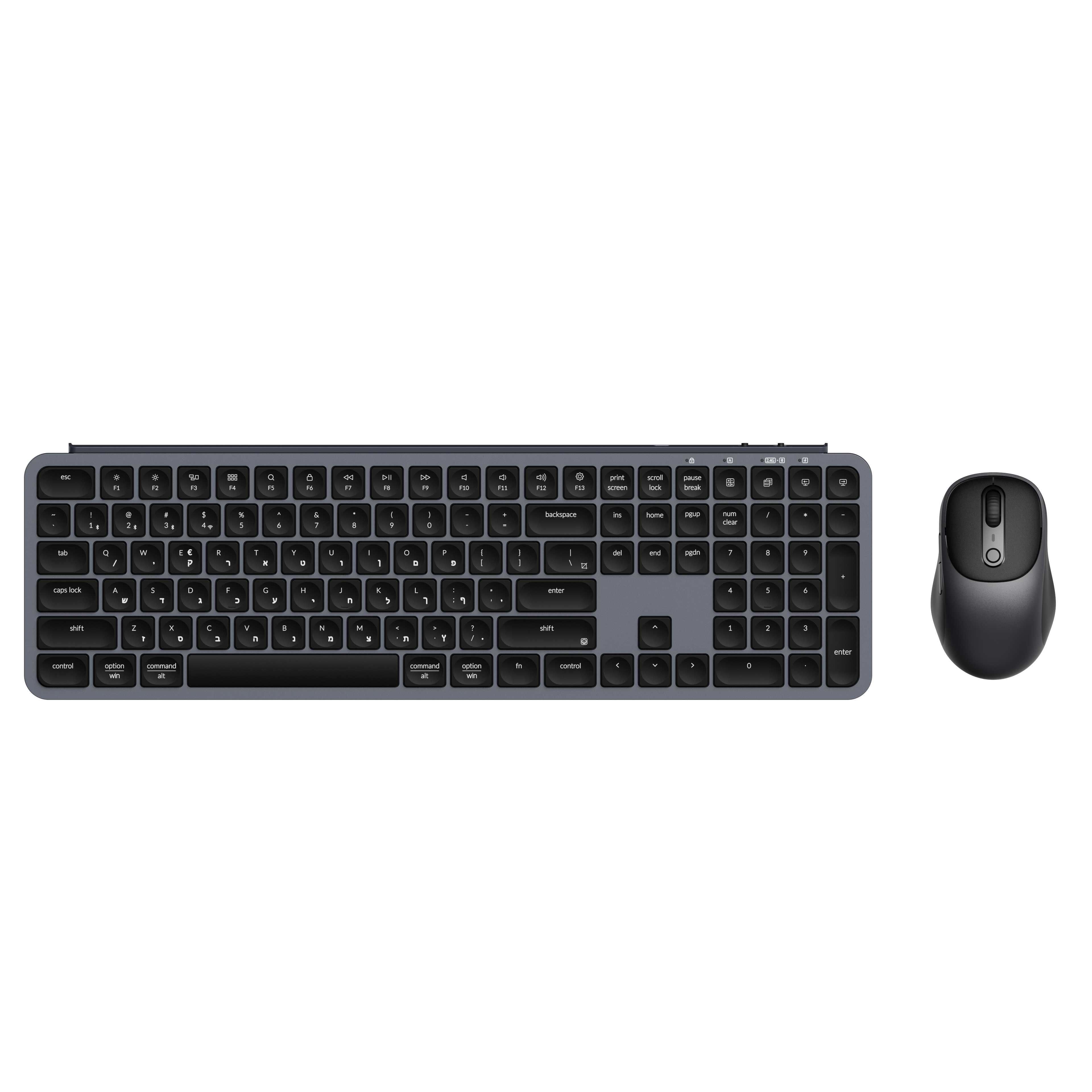 Keychron B6 Pro Combo מארז אלחוטי - מקלדת Pro B6 (בגודל מלא) ועכבר BM24