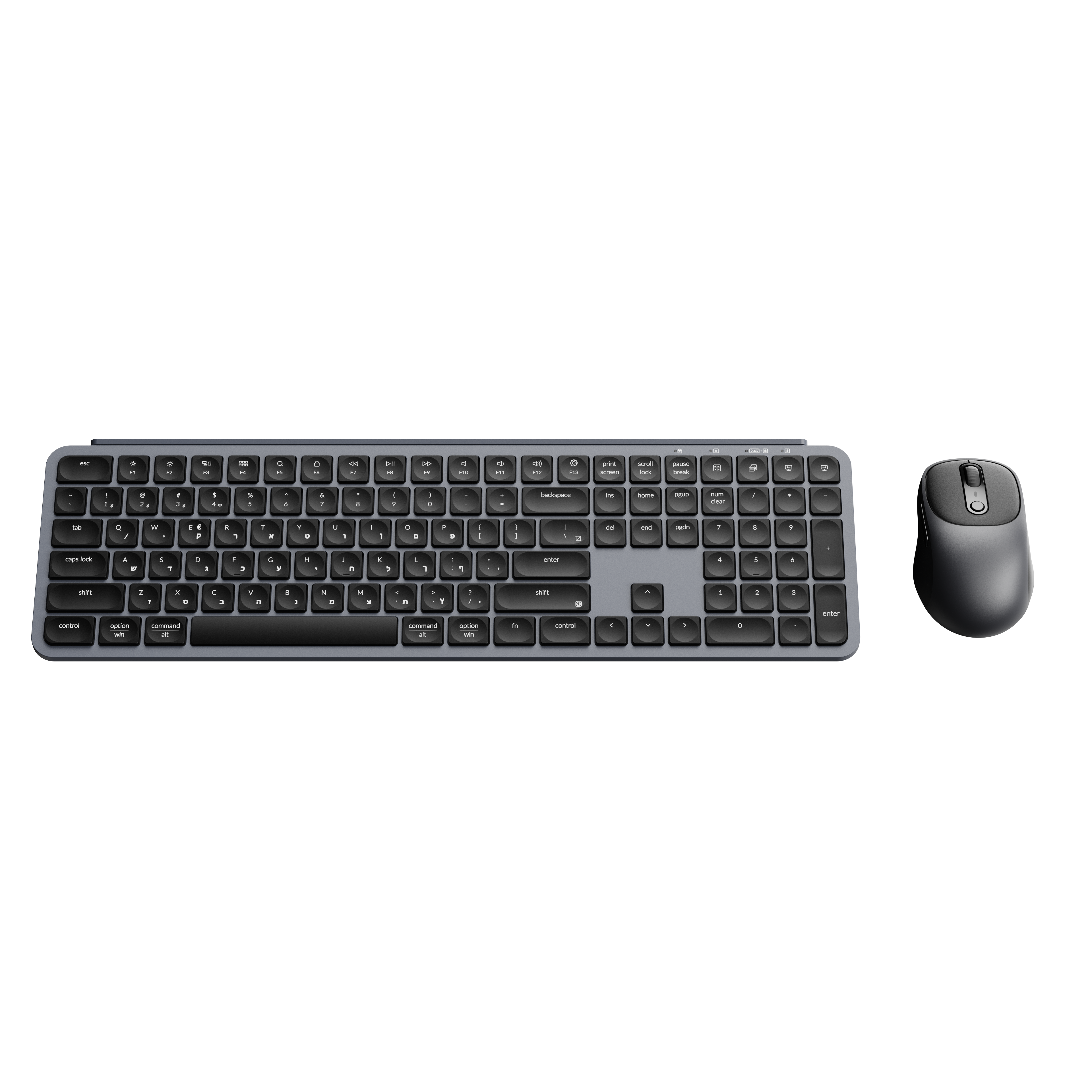 Keychron B6 Pro Combo מארז אלחוטי - מקלדת Pro B6 (בגודל מלא) ועכבר BM24