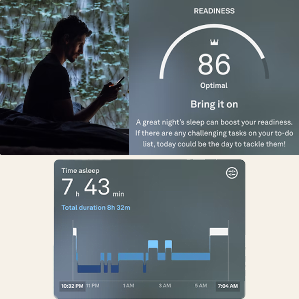Oura Ring - Time asleep