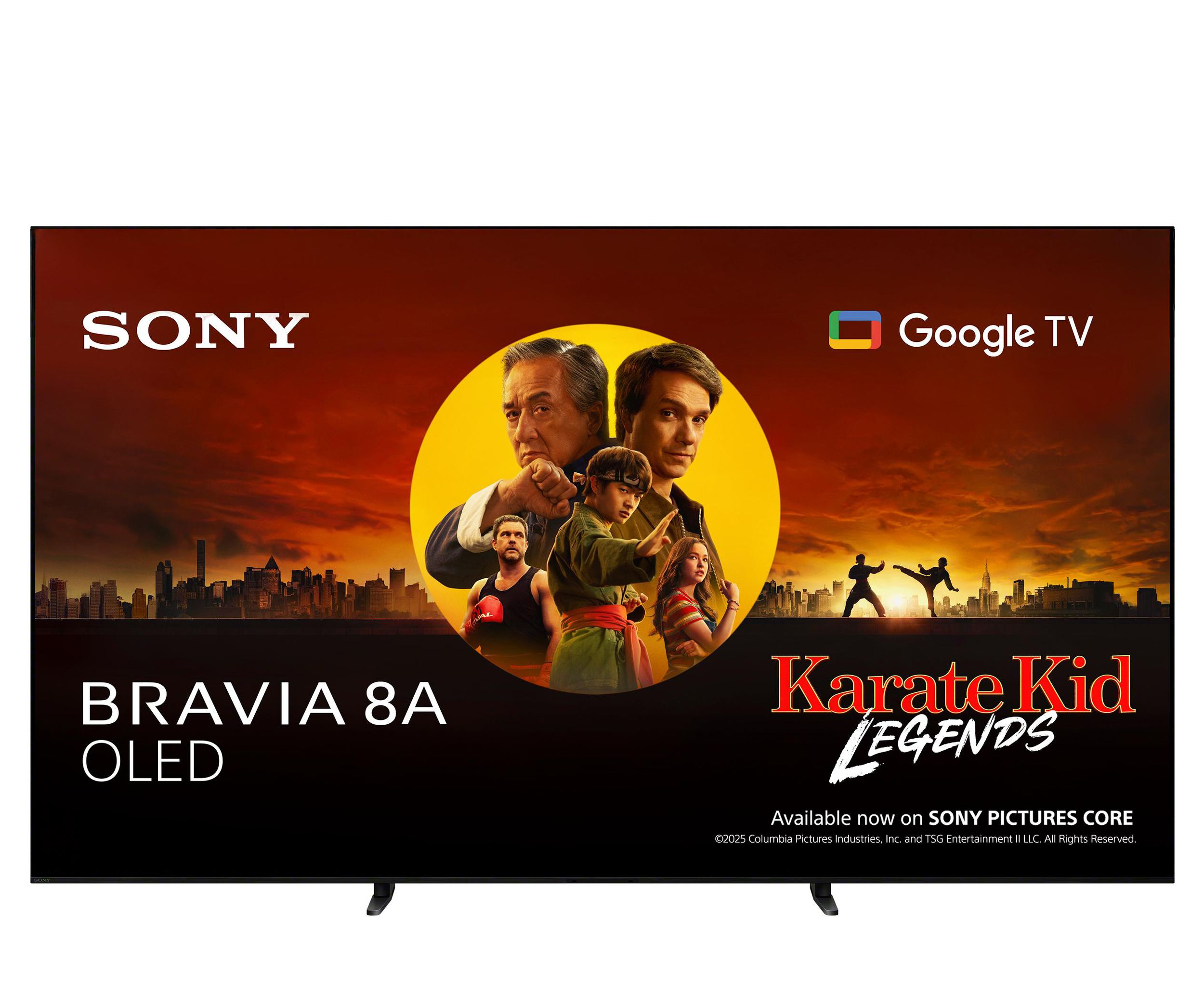 טלוויזיה SONY XR8 | BRAVIA 8A | מעבד XR8 | OLED | 4K Ultra HD | HDR | Google TV