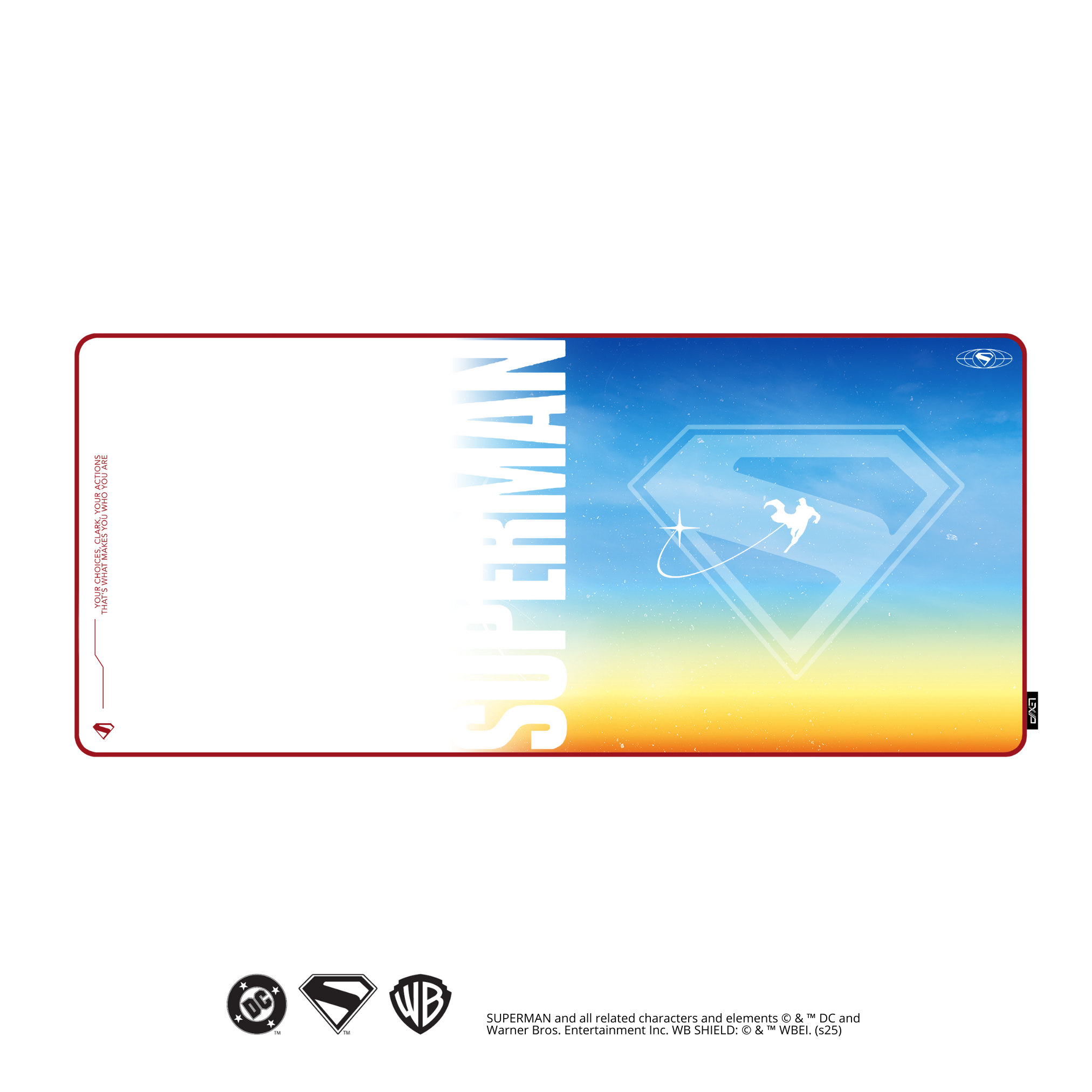 פד לעכבר LEXIP - SUPERMAN - SUNSET - XXL