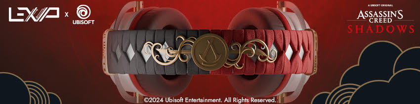 אוזניות אלחוטיות Assassin's Creed Shadows - Lexip -BT מעוצבות פרימיום