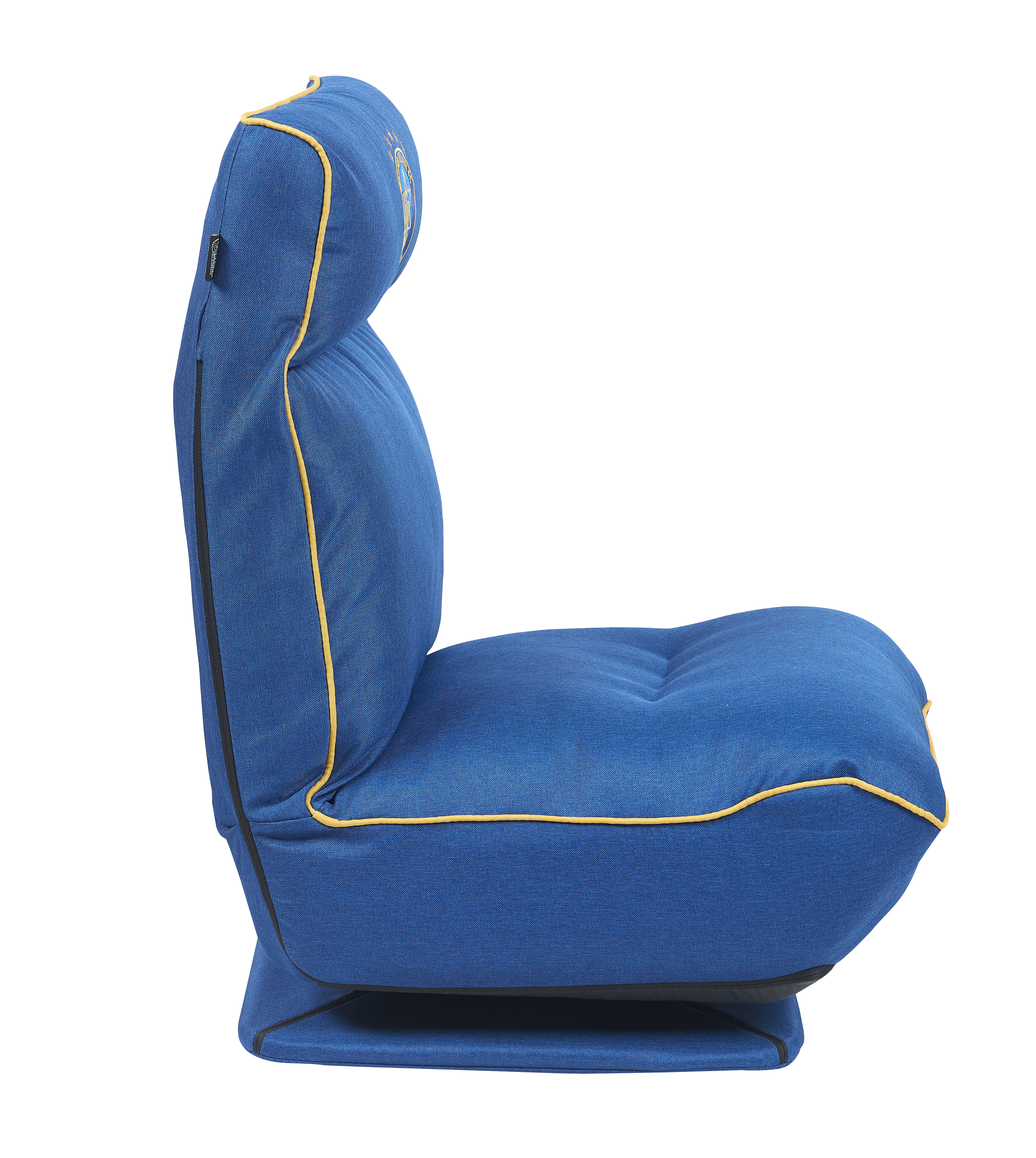 ספת רצפה מתכוננת- DRAGON GAMING SOFA בד כחול צהוב מכבי ת"א