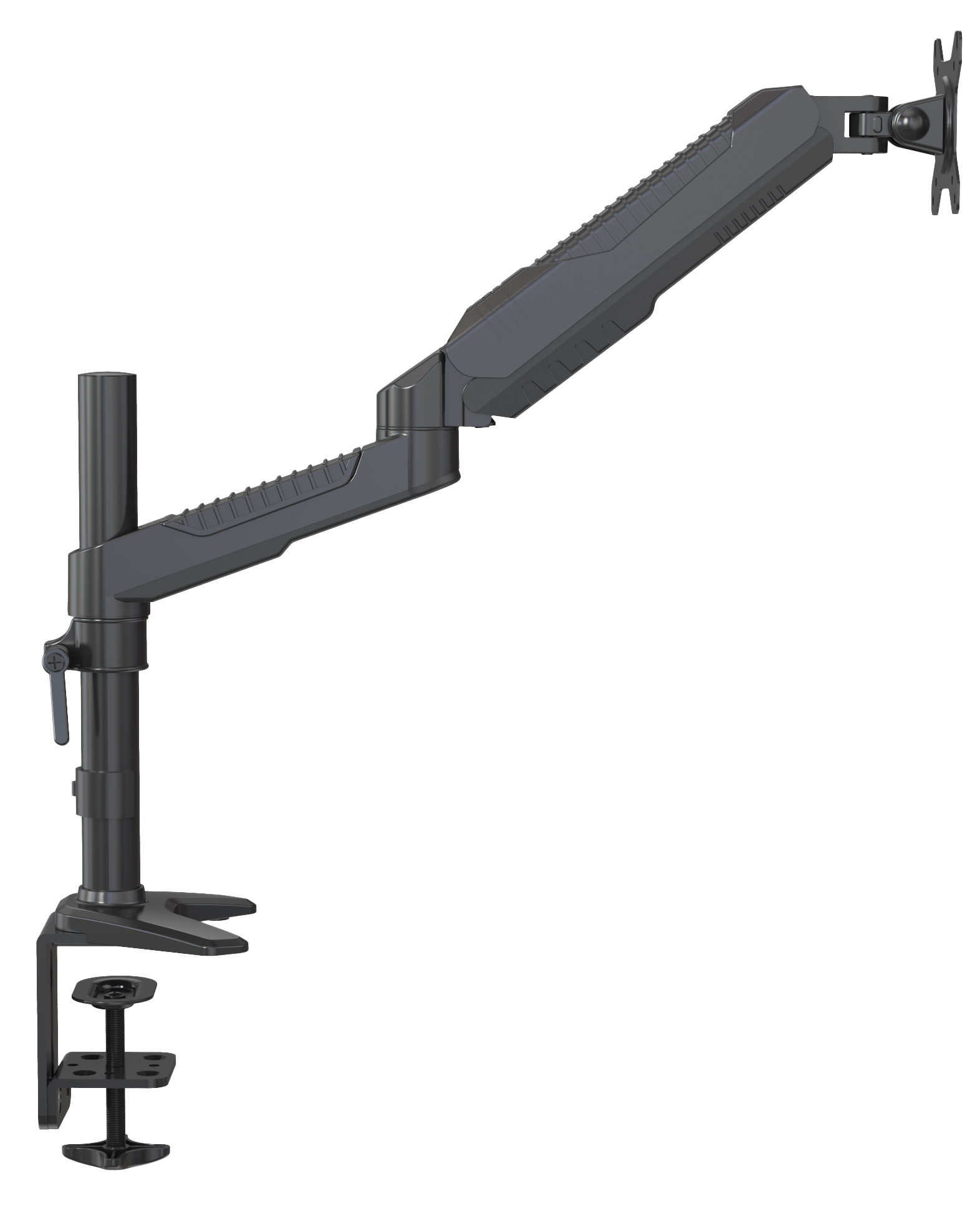 זרוע שולחנית מתכווננת עם ציר גובה למסך DRAGON – GPDRA-MA-1TALL