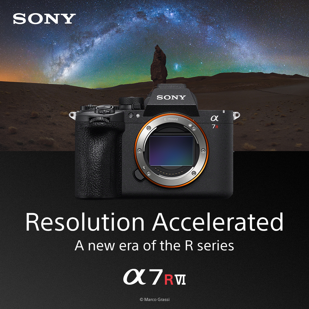 מכירה מוקדמת - מצלמת SONY ALPHA 7R VI