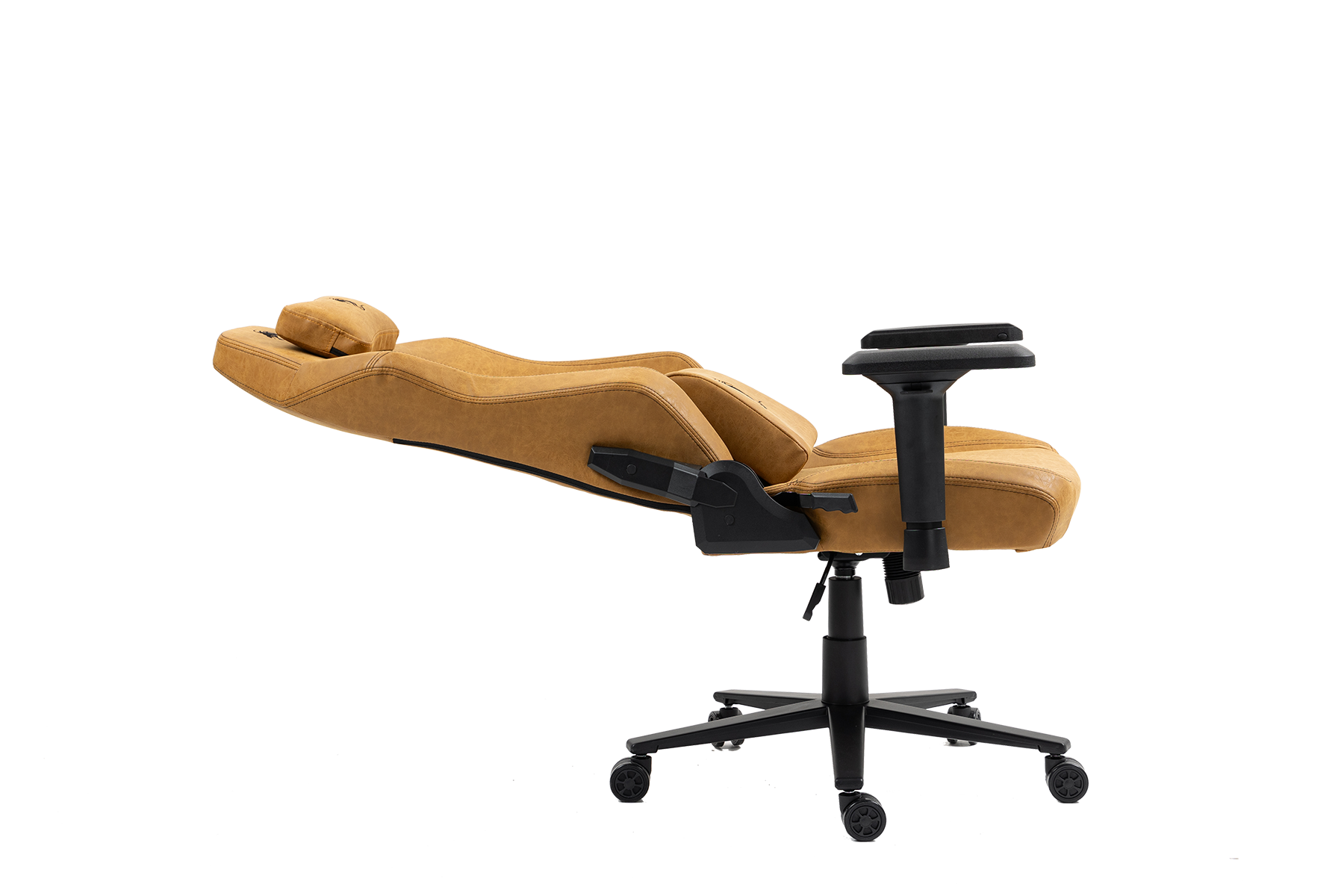 כיסא עבודה וגיימינג יוקרתי דמוי עור דגם ALPINE - משלוח חינם