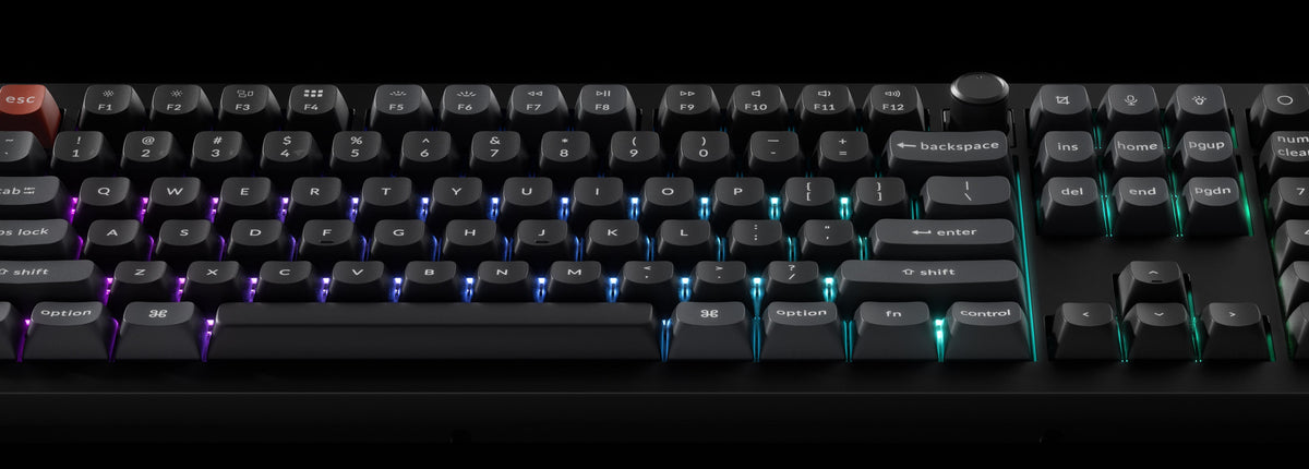 Keychron V6 Ultra 8K מקלדת אלחוטית מכנית בהתאמה אישית בגודל מלא (100%) עם קצב דגימה 8000Hz