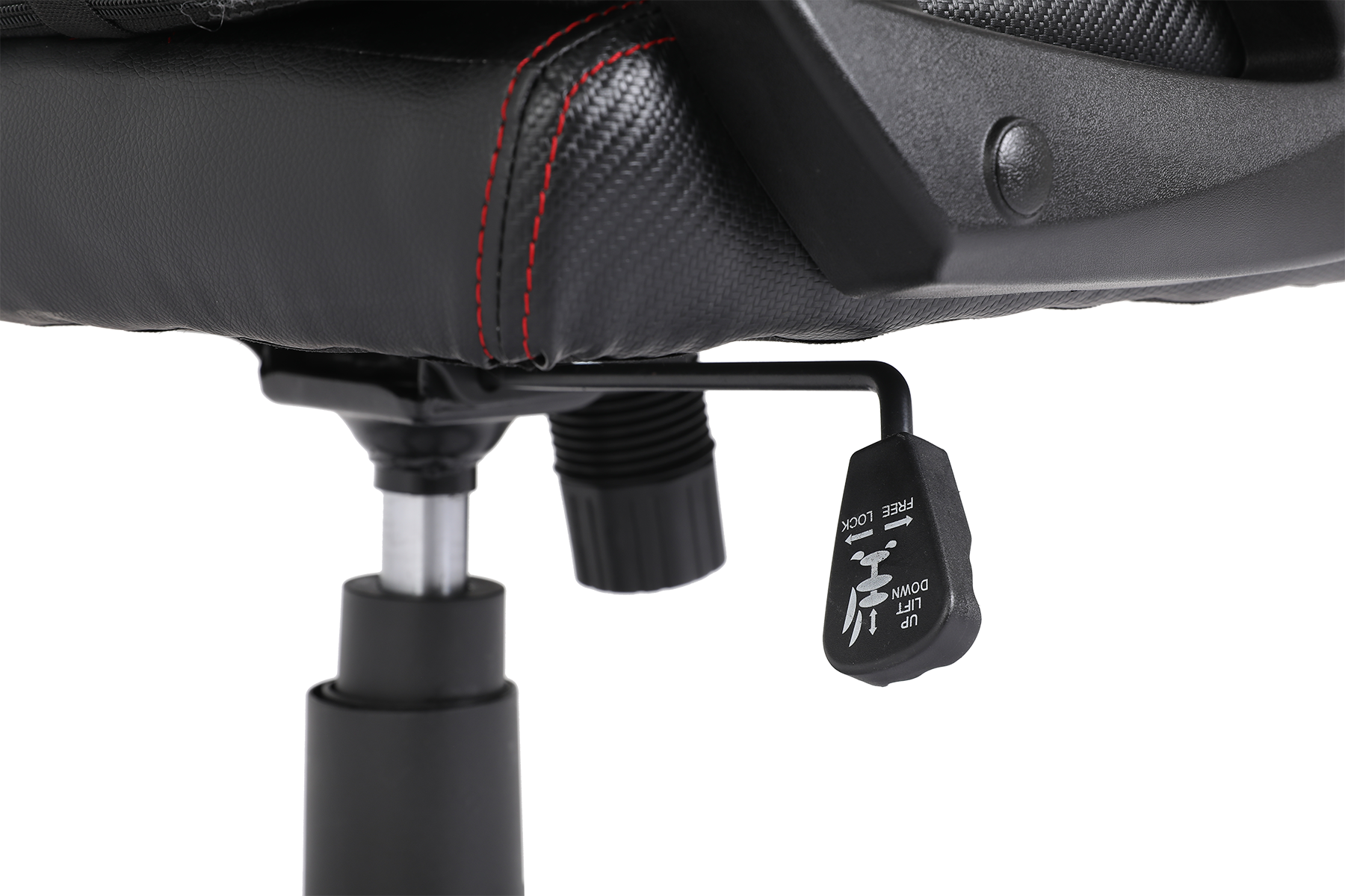 כיסא גיימינג דראגון 2025 ACE PRO - דמוי עור (PU) צבע שחור ואדום