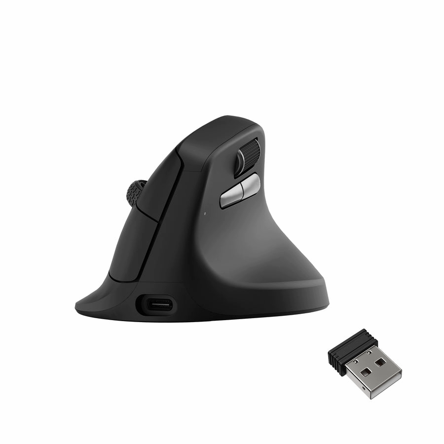 Keychron M5 - עכבר אלחוטי ארגונומי אנכי (Vertical)
