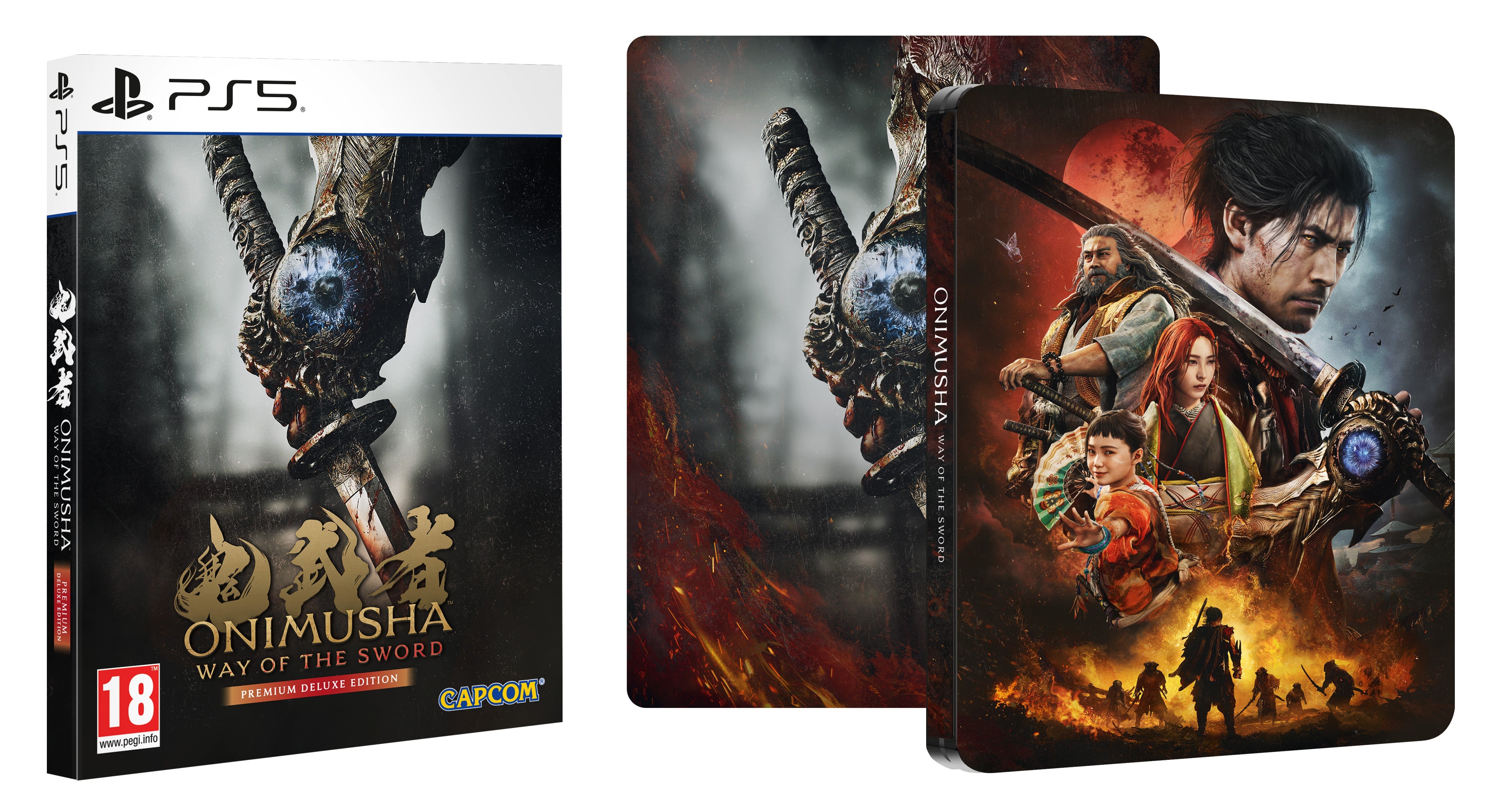 מכירה מוקדמת - משחק PS5 Onimusha Way of the Sword מהדורת Steelbook- משלוח חינם