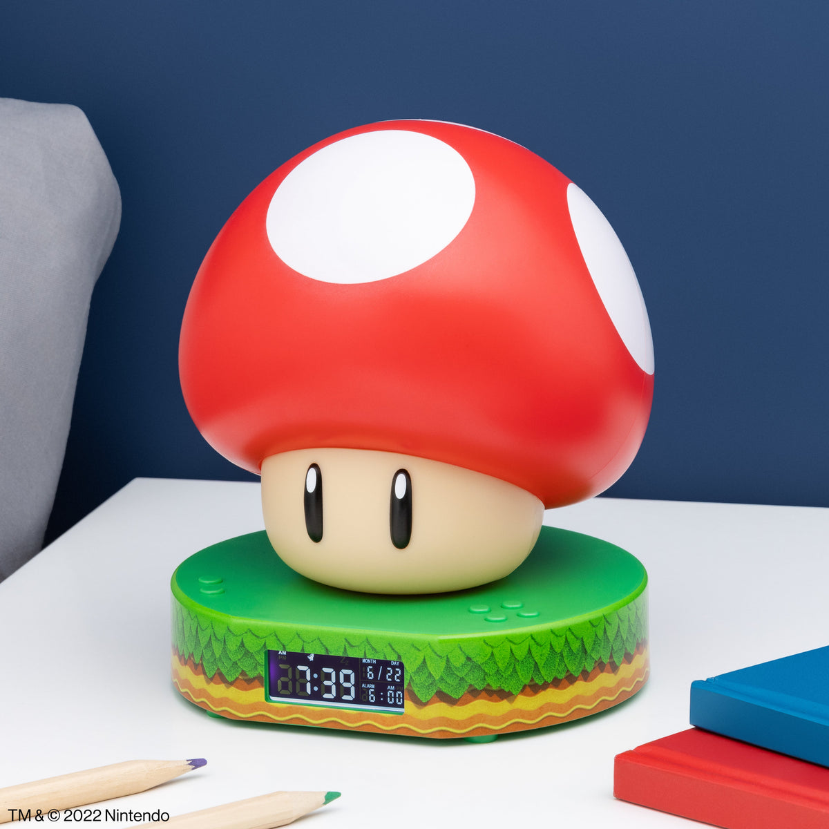 שעון מעורר דיגיטלי Super Mario Super Mushroom