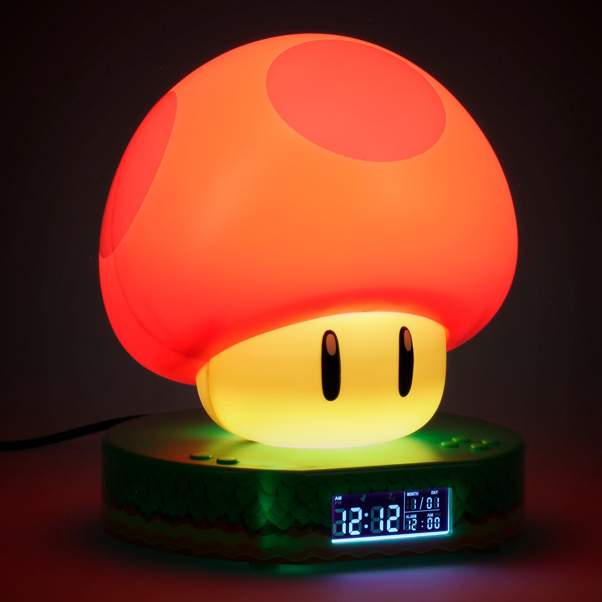 שעון מעורר דיגיטלי Super Mario Super Mushroom