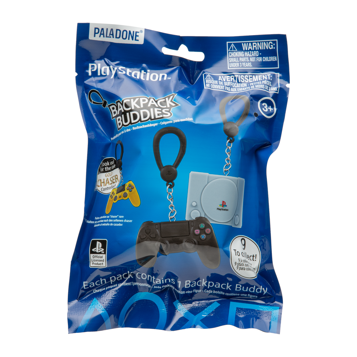מחזיק מפתחות ותליון לתיק PlayStation