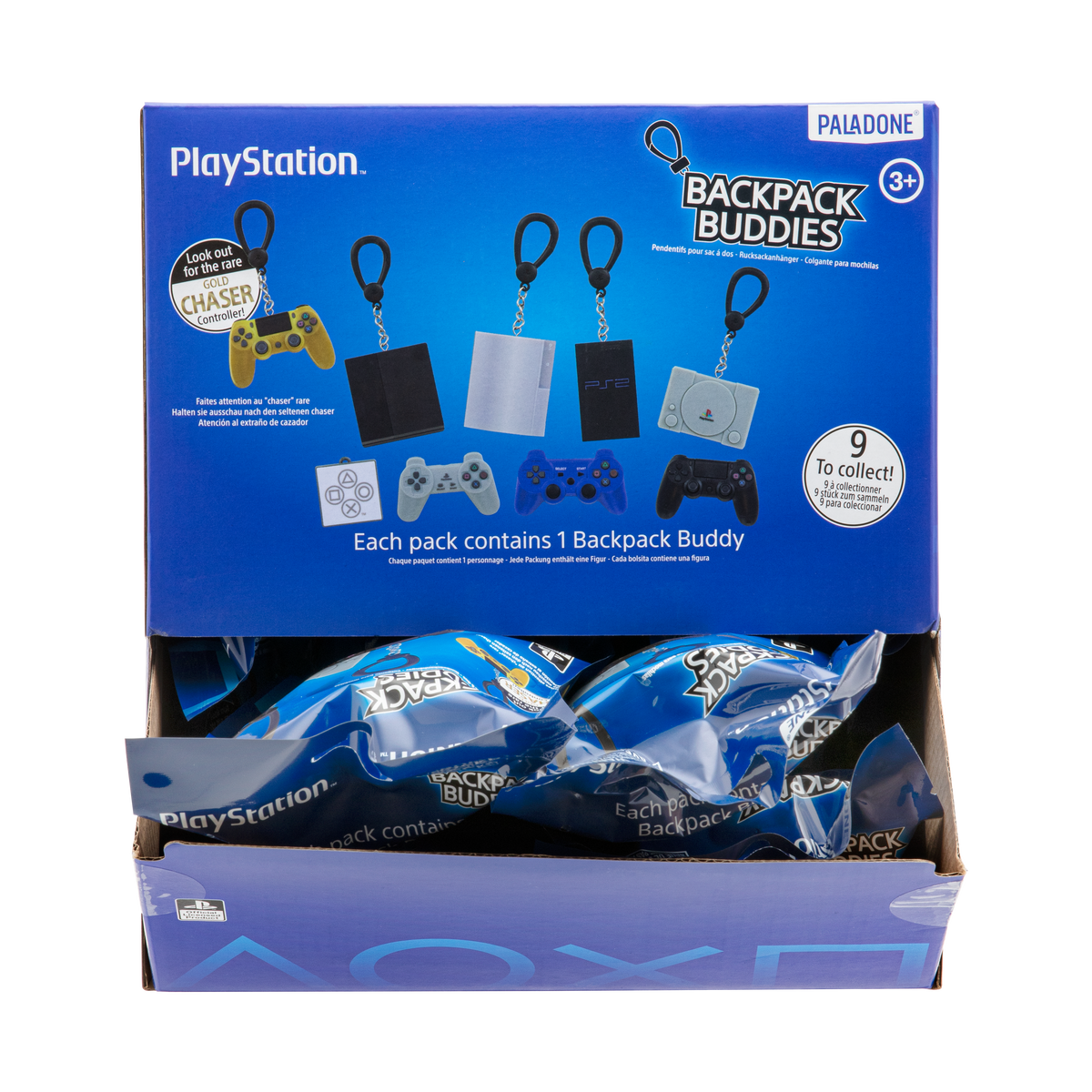 מחזיק מפתחות ותליון לתיק PlayStation