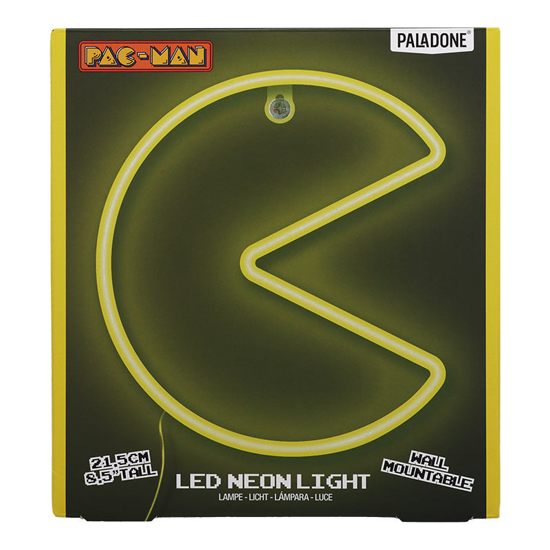 מנורת קיר ניאון LED PAC-MAN