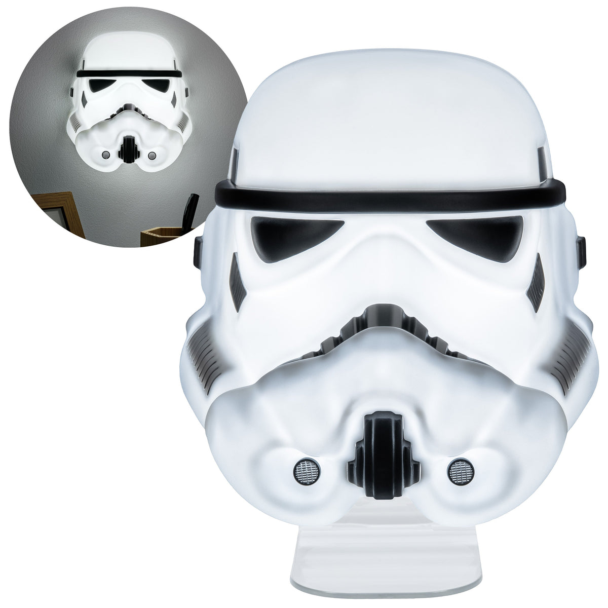 מנורה בצורת קסדת Stormtrooper