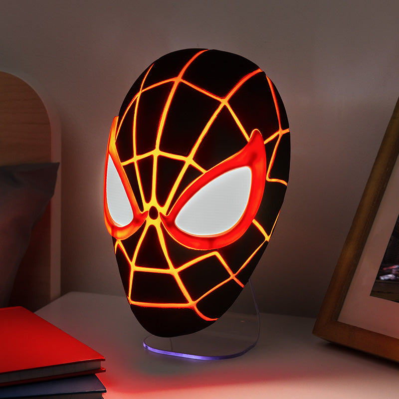 מנורת "מסיכה" לתלייה מעוצבת ספיידרמן Miles Morales