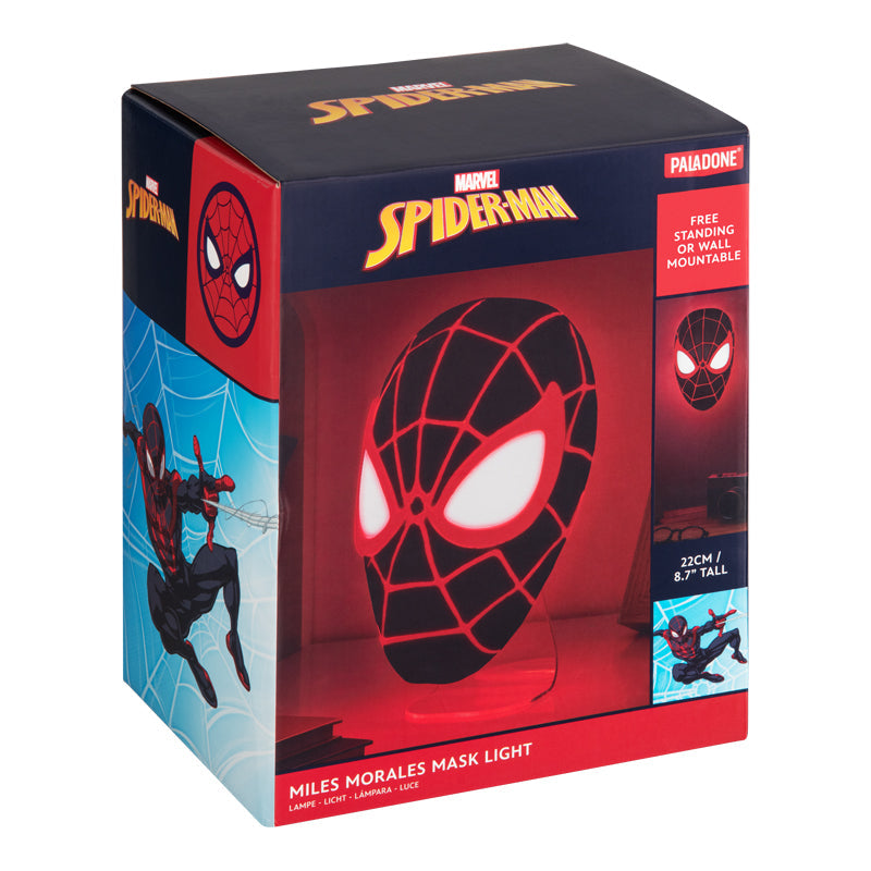 מנורת "מסיכה" לתלייה מעוצבת ספיידרמן Miles Morales