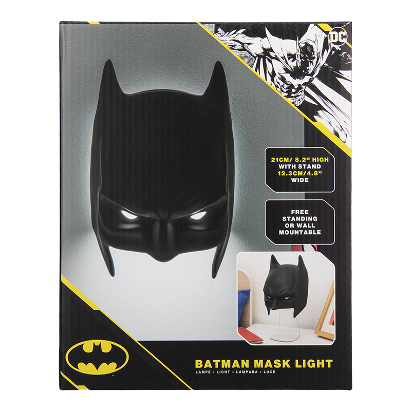 מנורה בצורת מסכת BATMAN