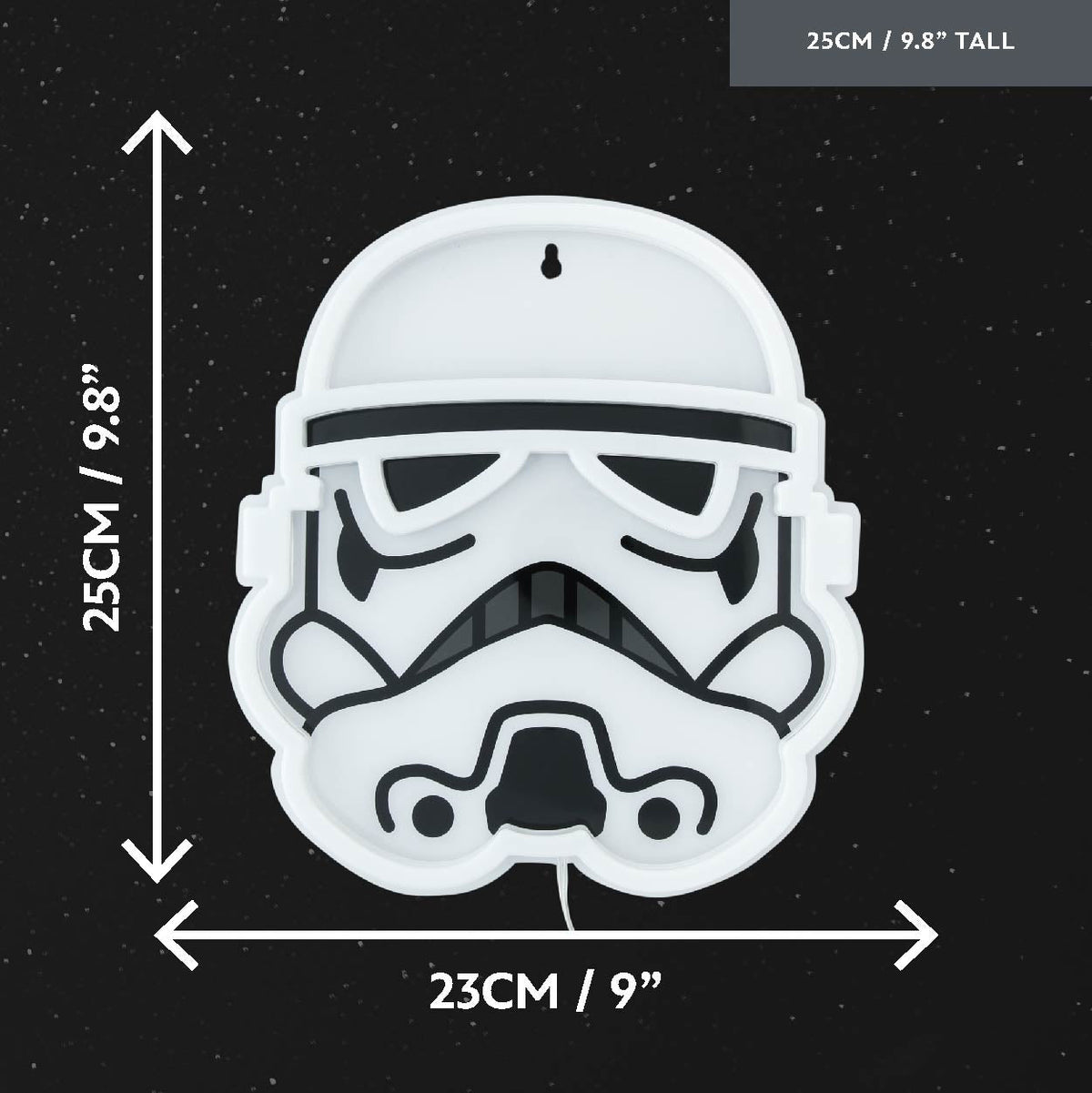 מנורת קיר ניאון LED Stormtrooper