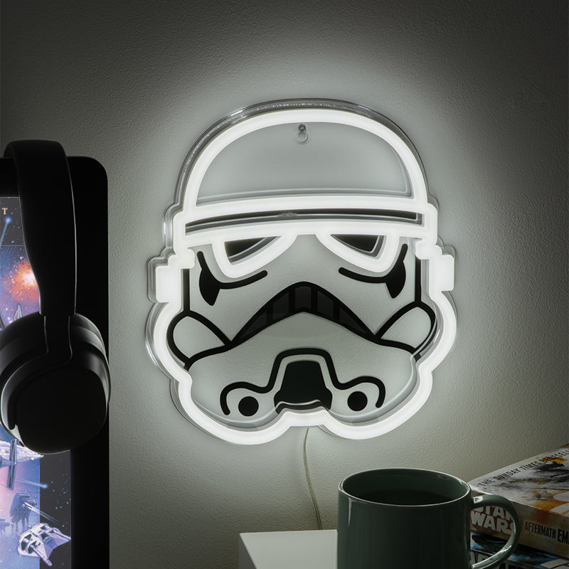 מנורת קיר ניאון LED Stormtrooper