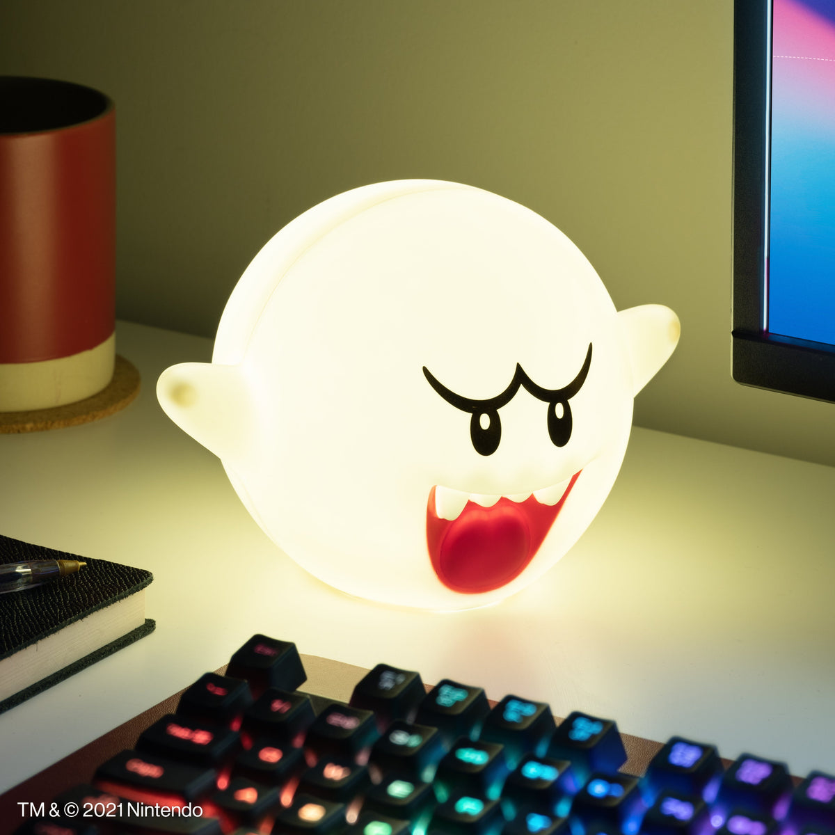 מנורת Boo עם אפקט צליל