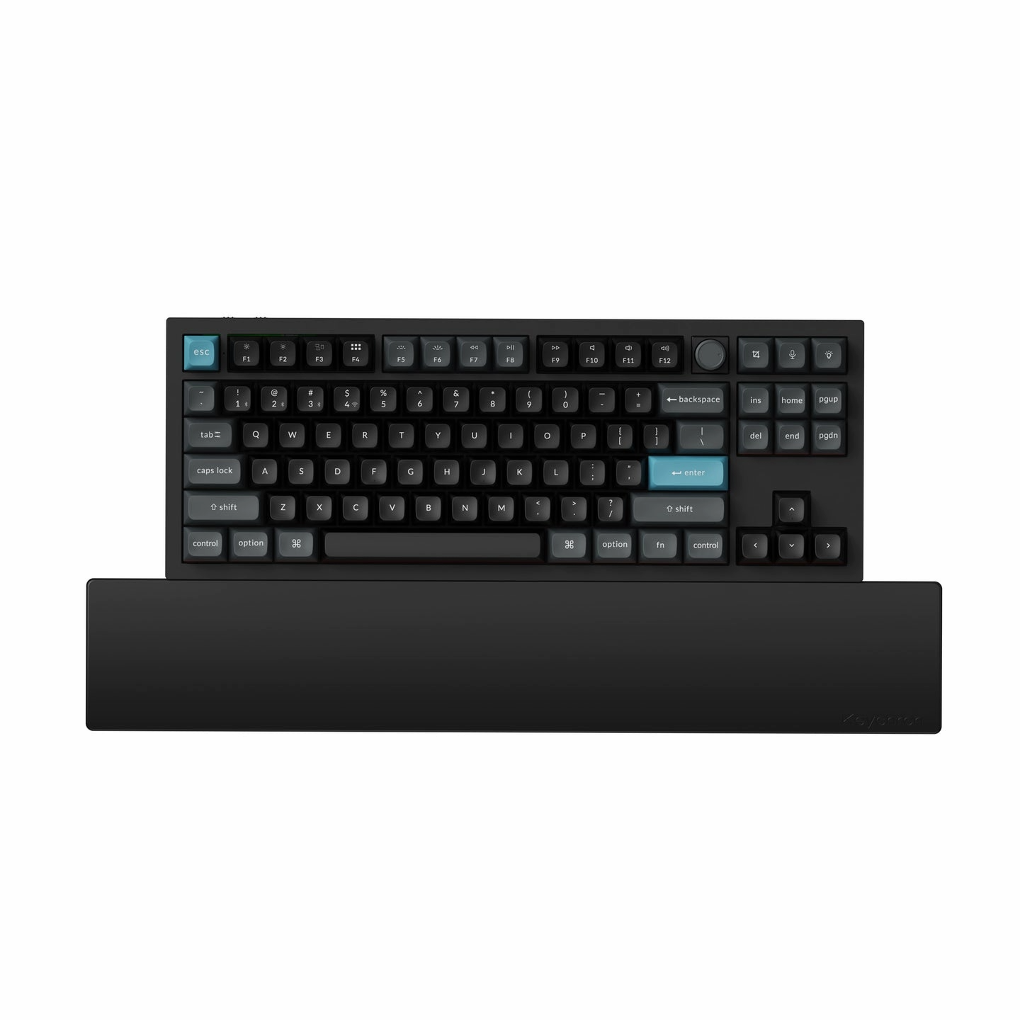 משטח תמיכה לכף היד מסיליקון - Keychron Palm Rest