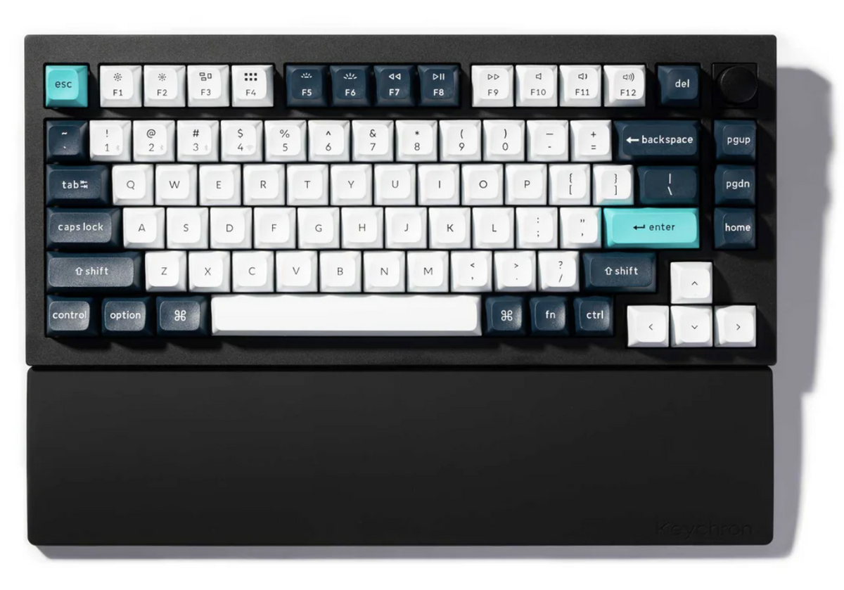 משטח תמיכה לכף היד מסיליקון - Keychron Palm Rest