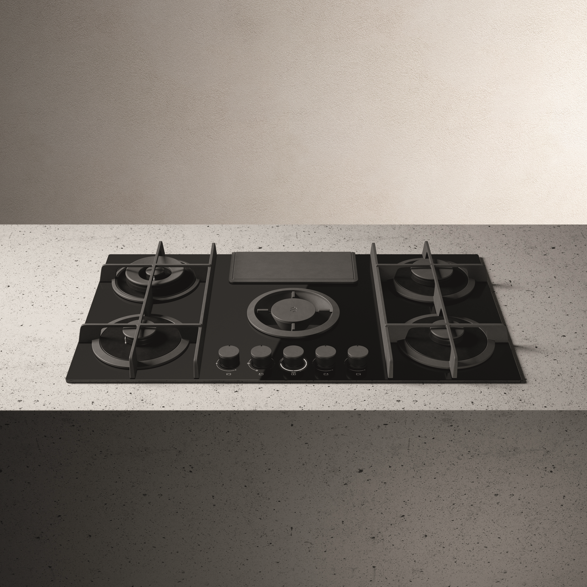 כיירים גז משולבות קולט אדים NikolaTesla Flame