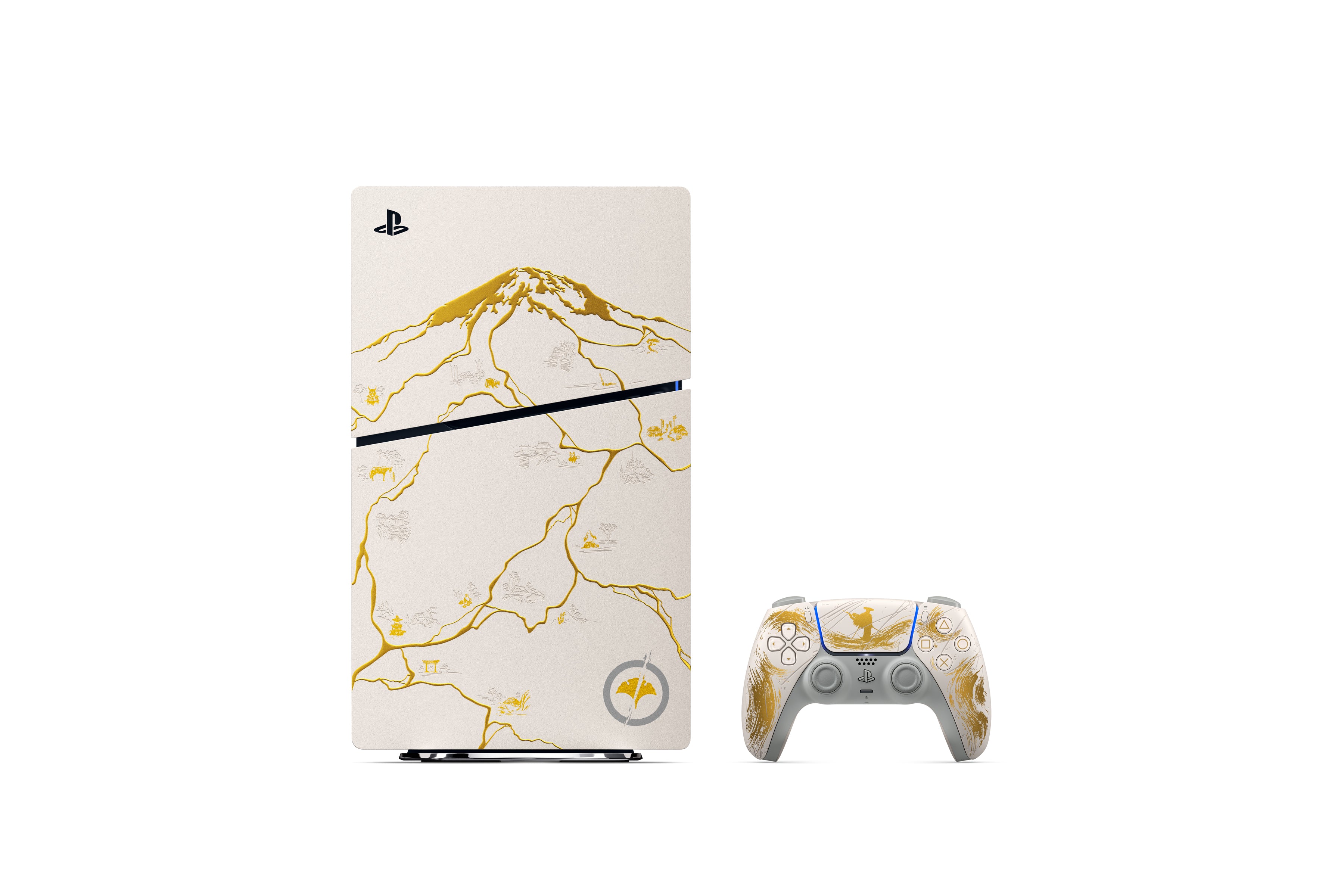 PlayStation®5 - קונסולה בלו-ריי + קוד למשחק ™Ghost of Yōtei מהדורה מוגבלת