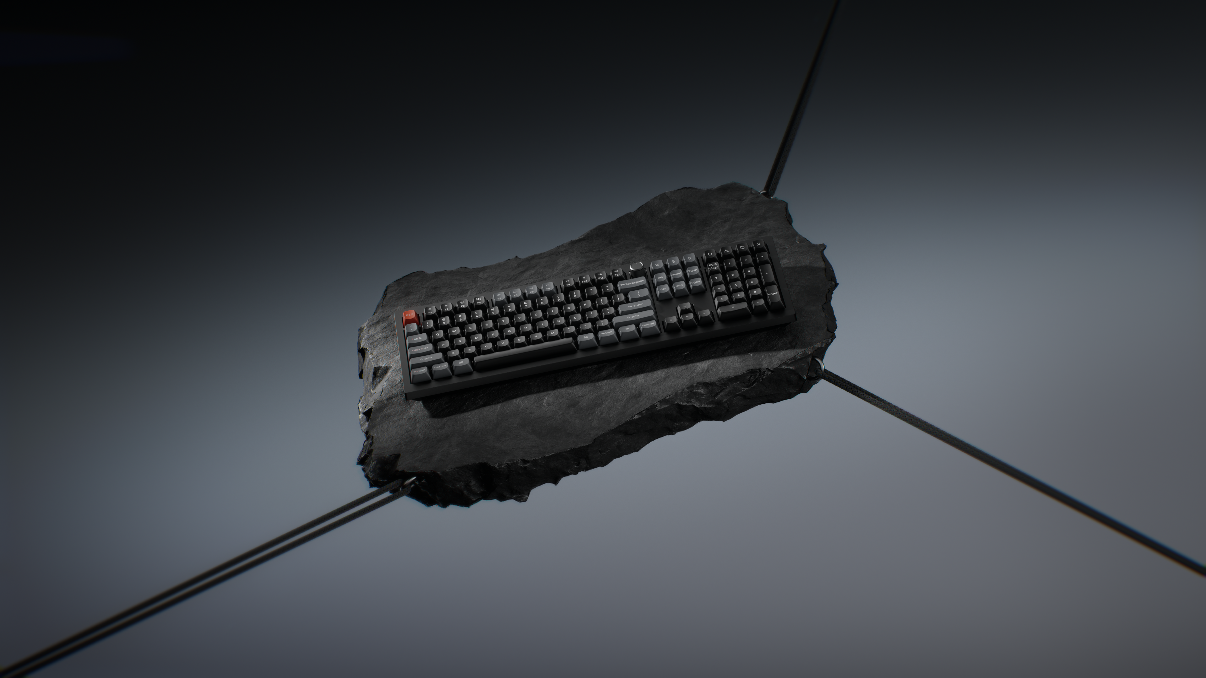 Keychron V6 Ultra 8K מקלדת אלחוטית מכנית בהתאמה אישית בגודל מלא (100%) עם קצב דגימה 8000Hz