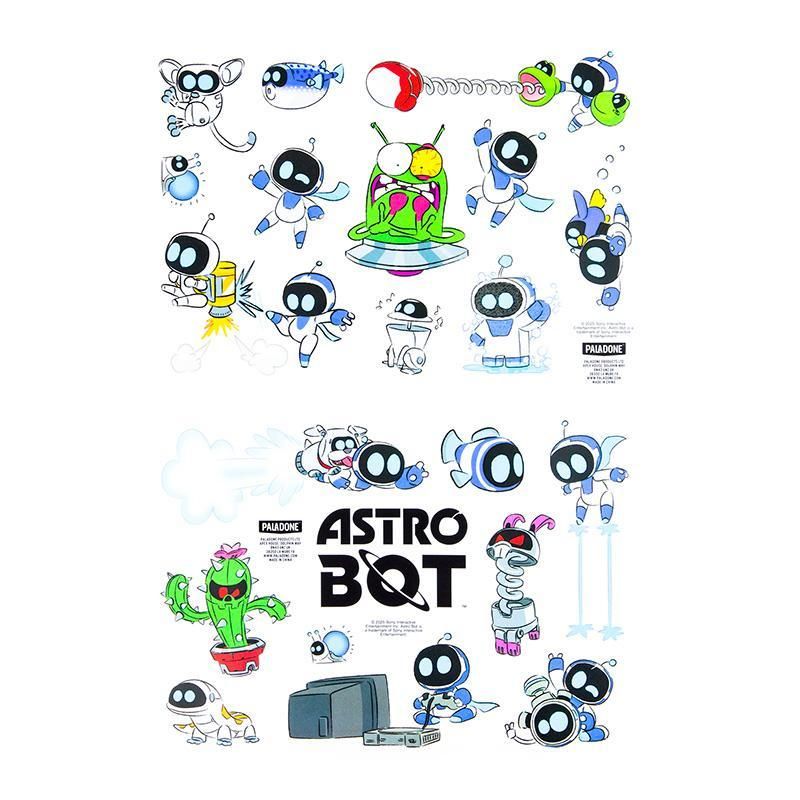 מדבקות Astro Bot Gadget Decals