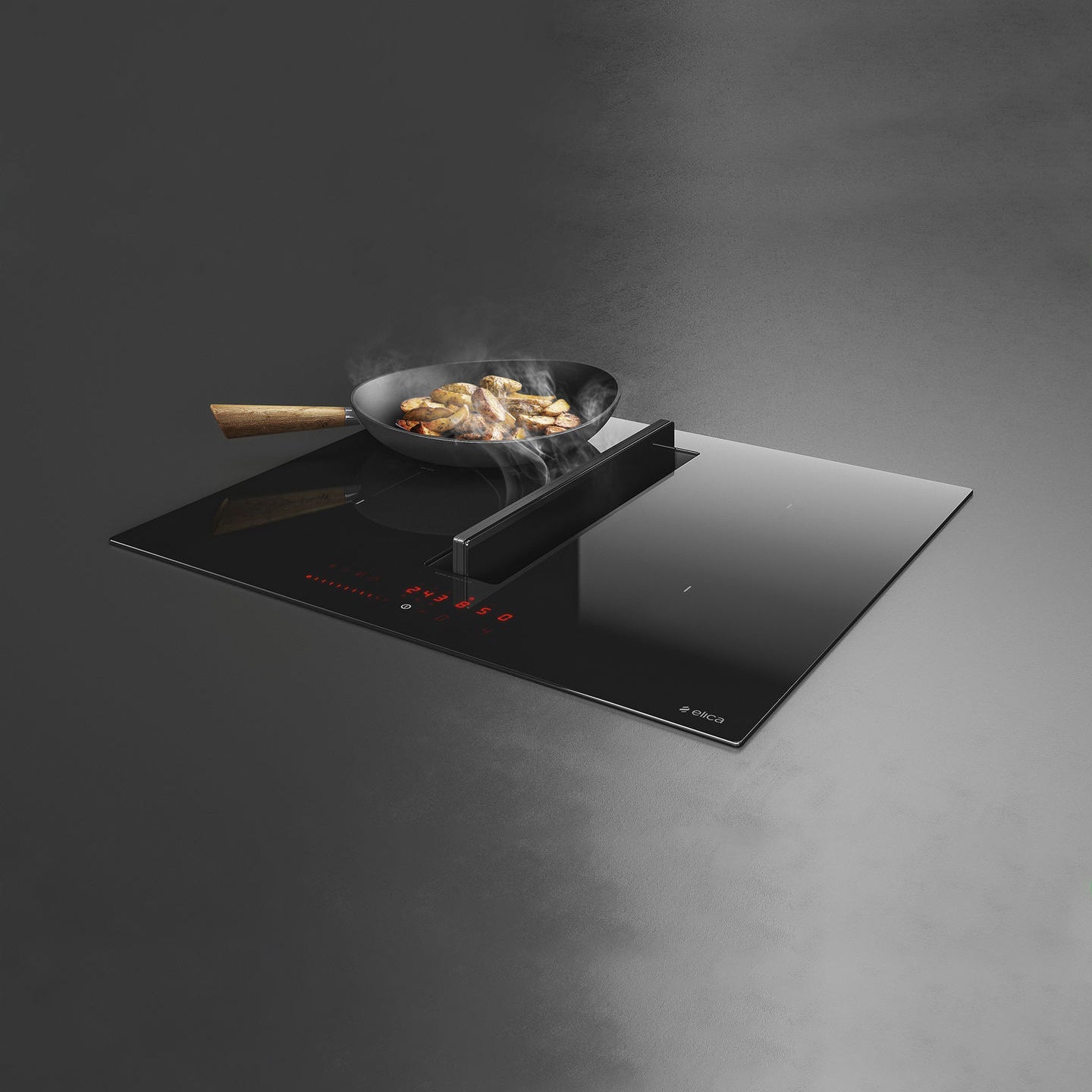 כיריים משולבות קולט אדים דגם nikolatesla fit 60