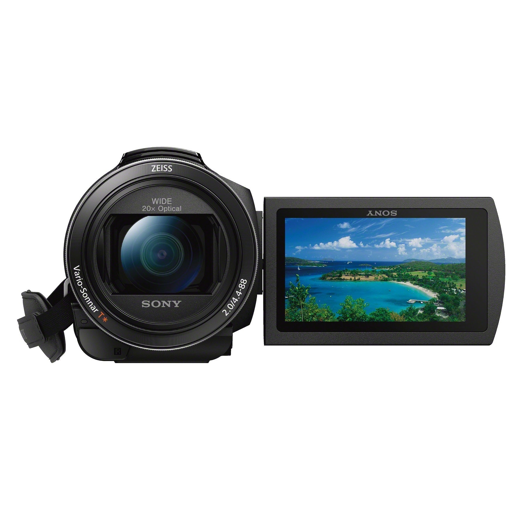 מצלמת וידאו 4K FDR-AX53B SONY מסך פתוח