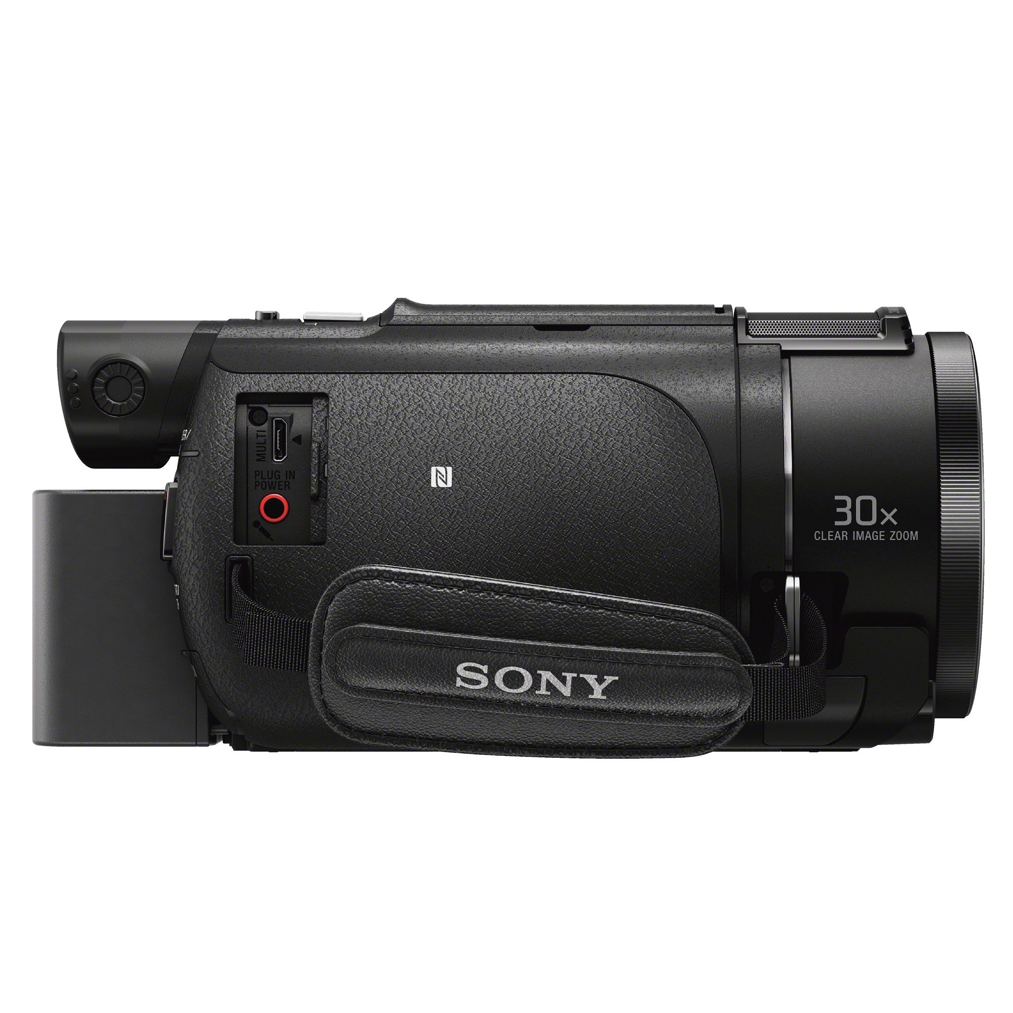 מצלמת וידאו 4K FDR-AX53B SONY צד
