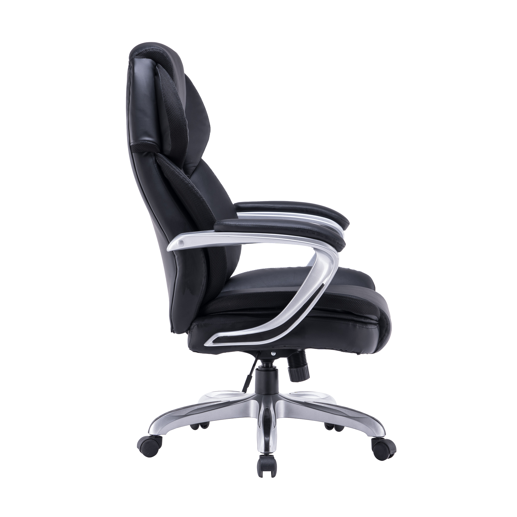 כיסא מנהל מפואר דגם GPDRC-BOS שחור צד