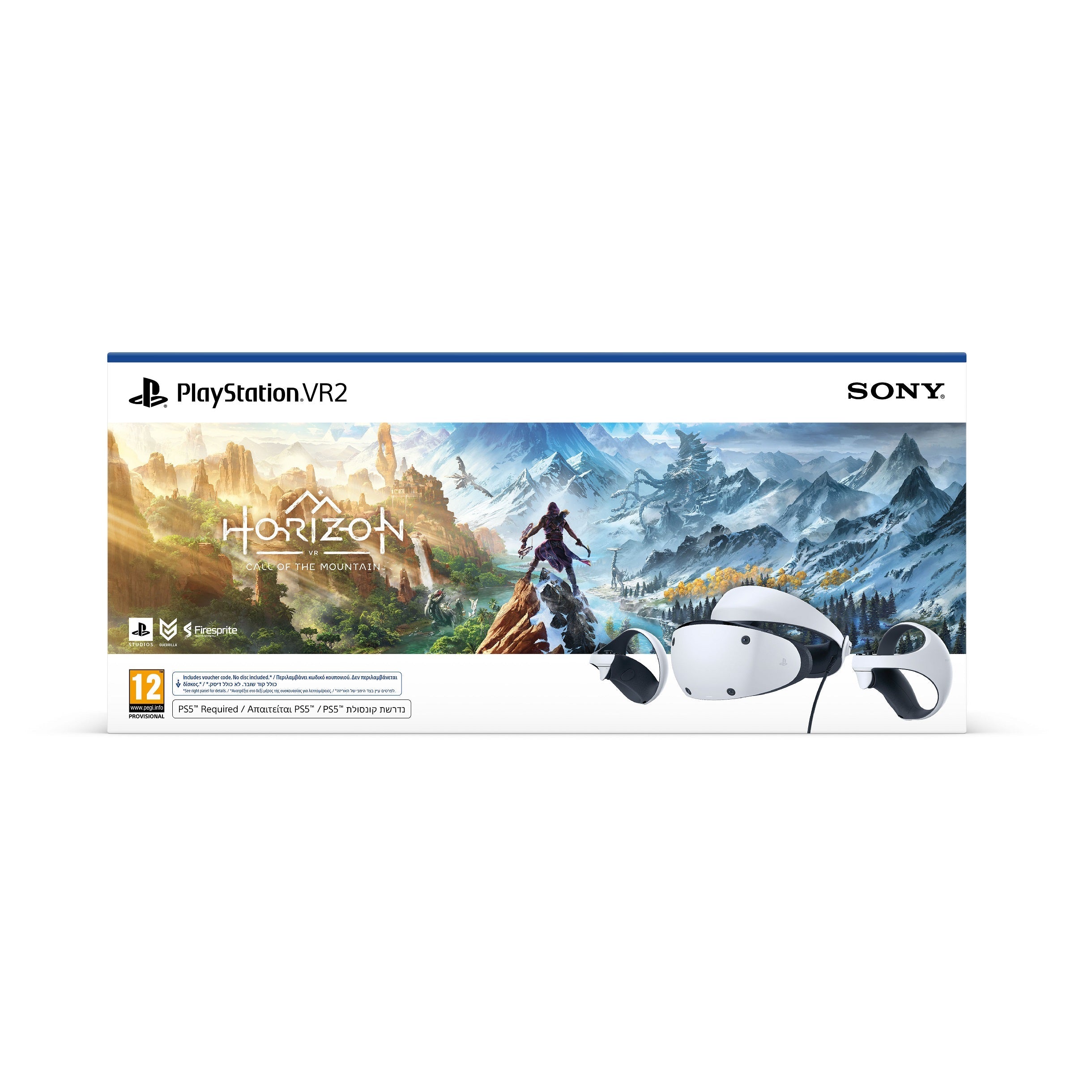 מארז PlayStation VR2 כולל משחק Horizon Call of the Mountain