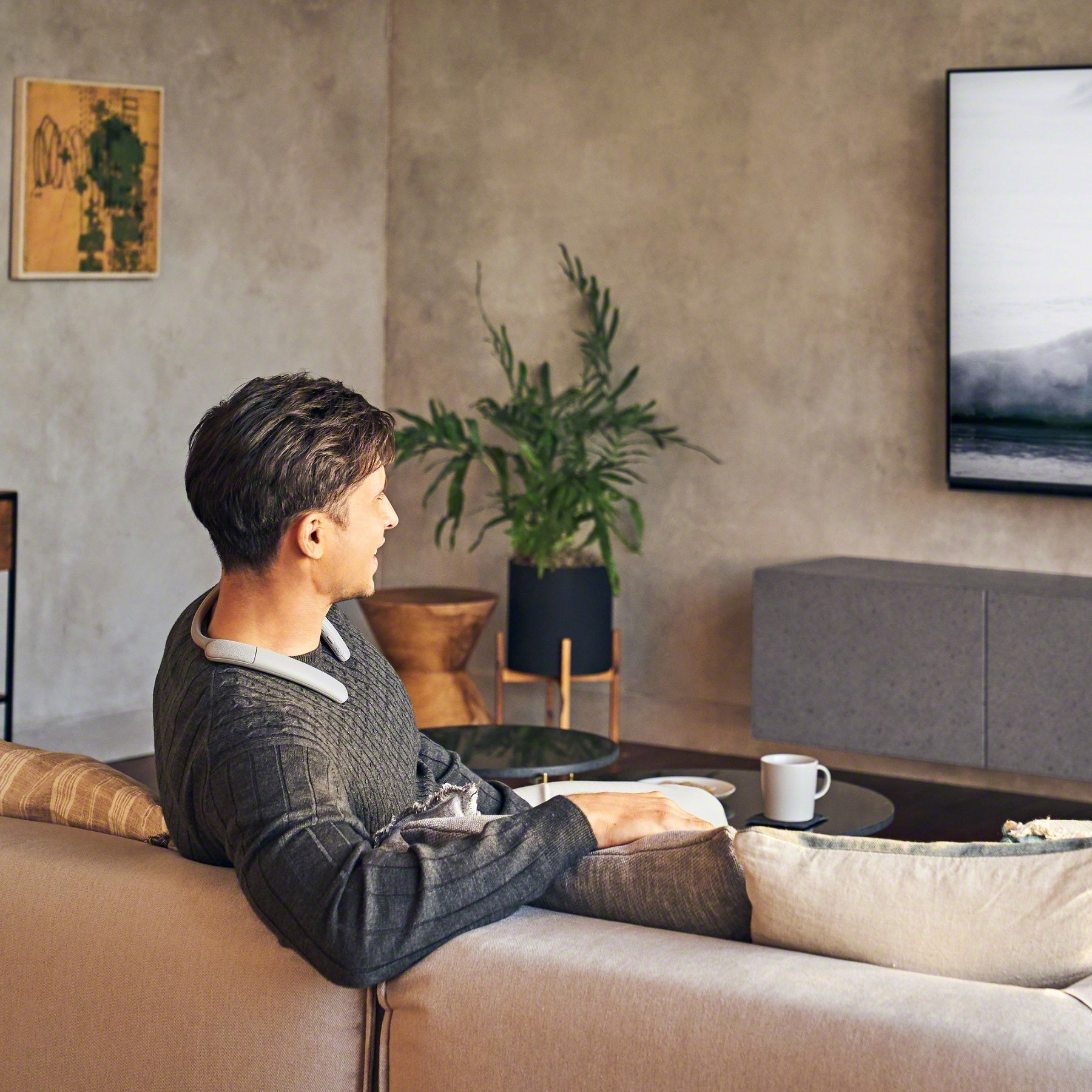 רמקול אלחוטי לצוואר SRS-NB10W SONY