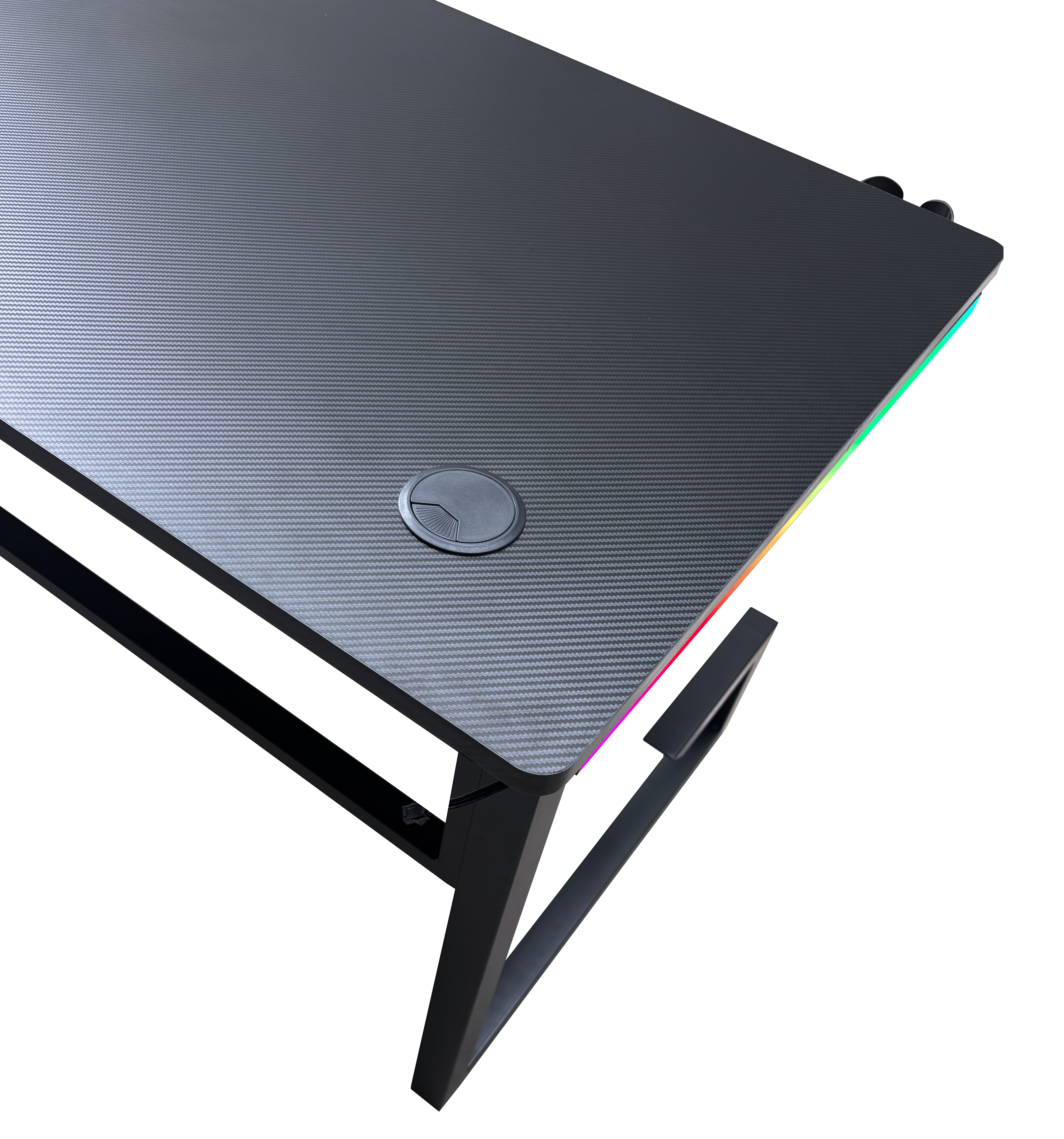 שולחן גיימינג TG 160 מבית Dragon DRAGON שולחן גיימינג תאורת RGB אורך 160 ס