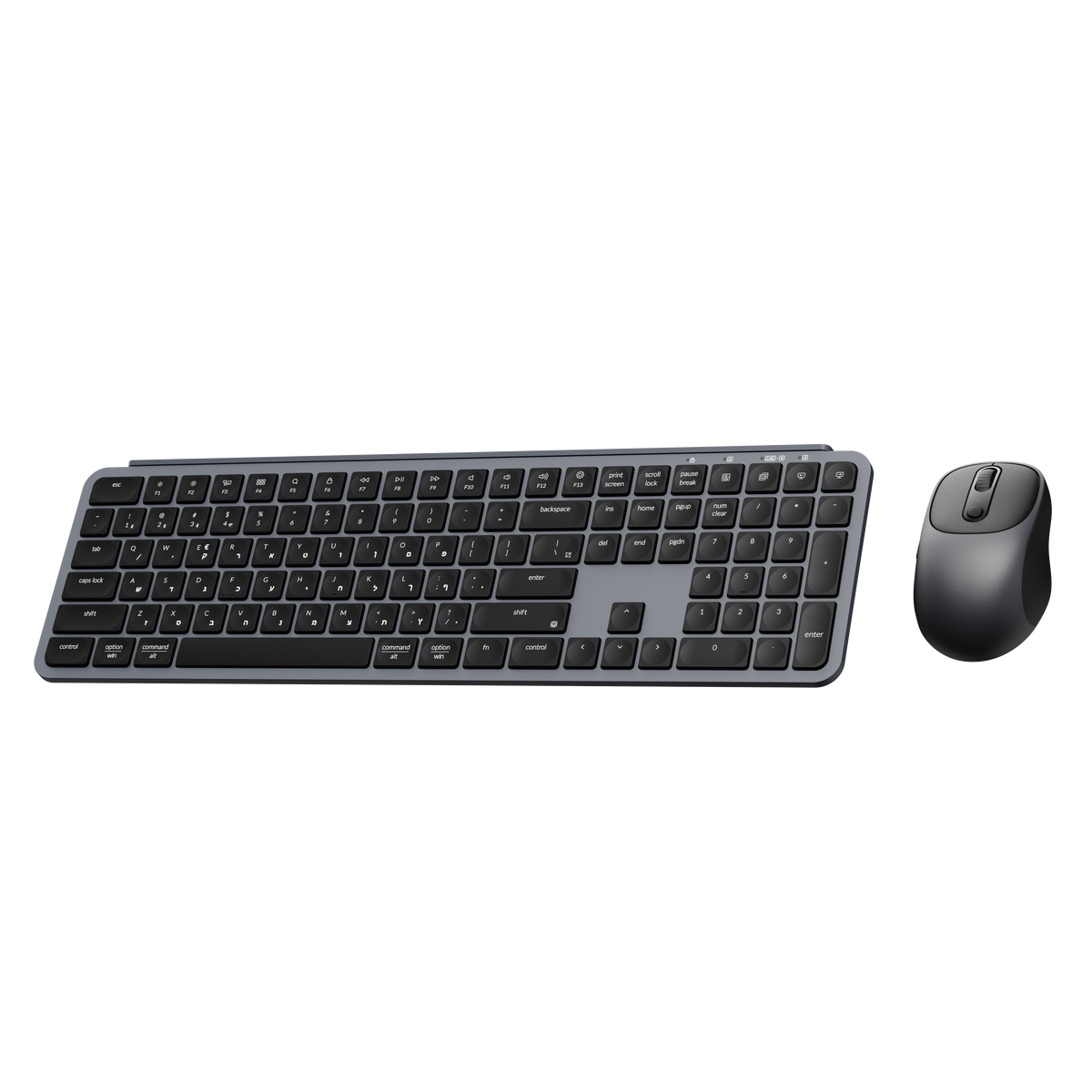 Keychron B6 Pro Combo מארז אלחוטי - מקלדת Pro B6 (בגודל מלא) ועכבר BM24