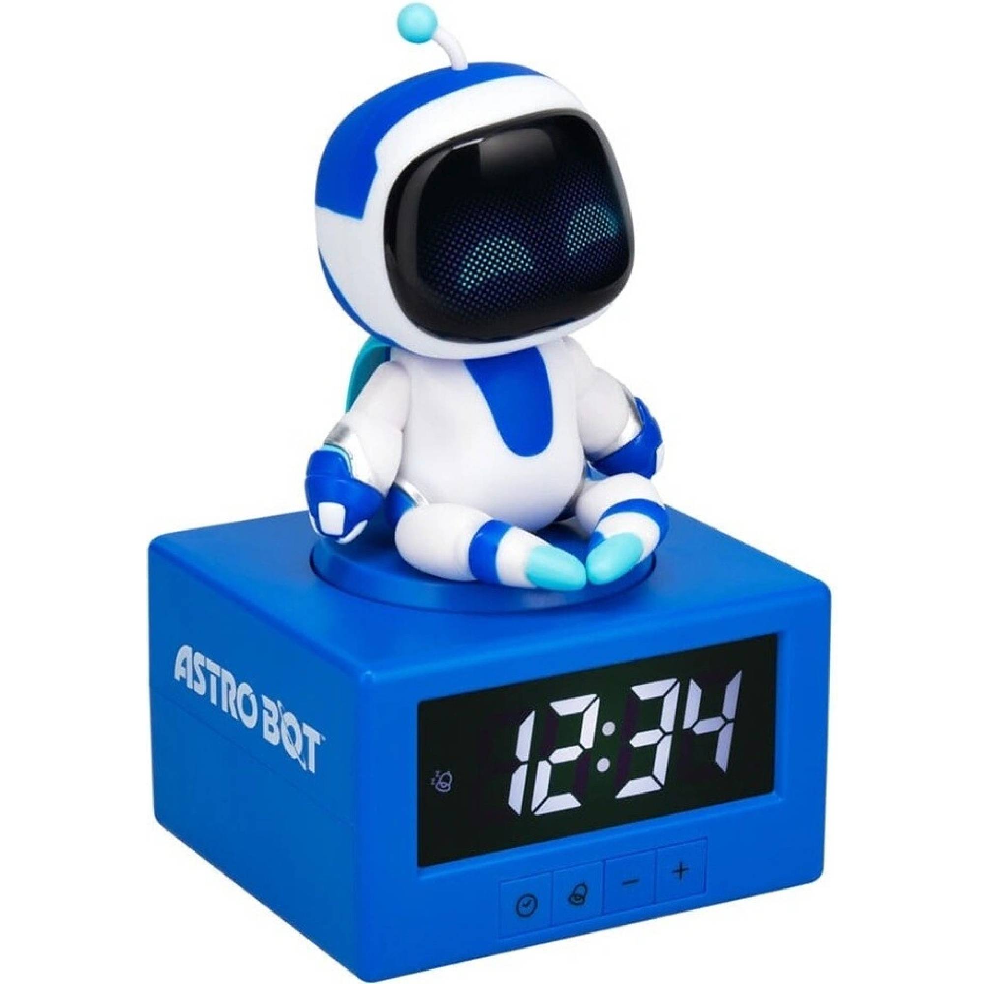 שעון מעורר Astro Bot עם תאורת לילה