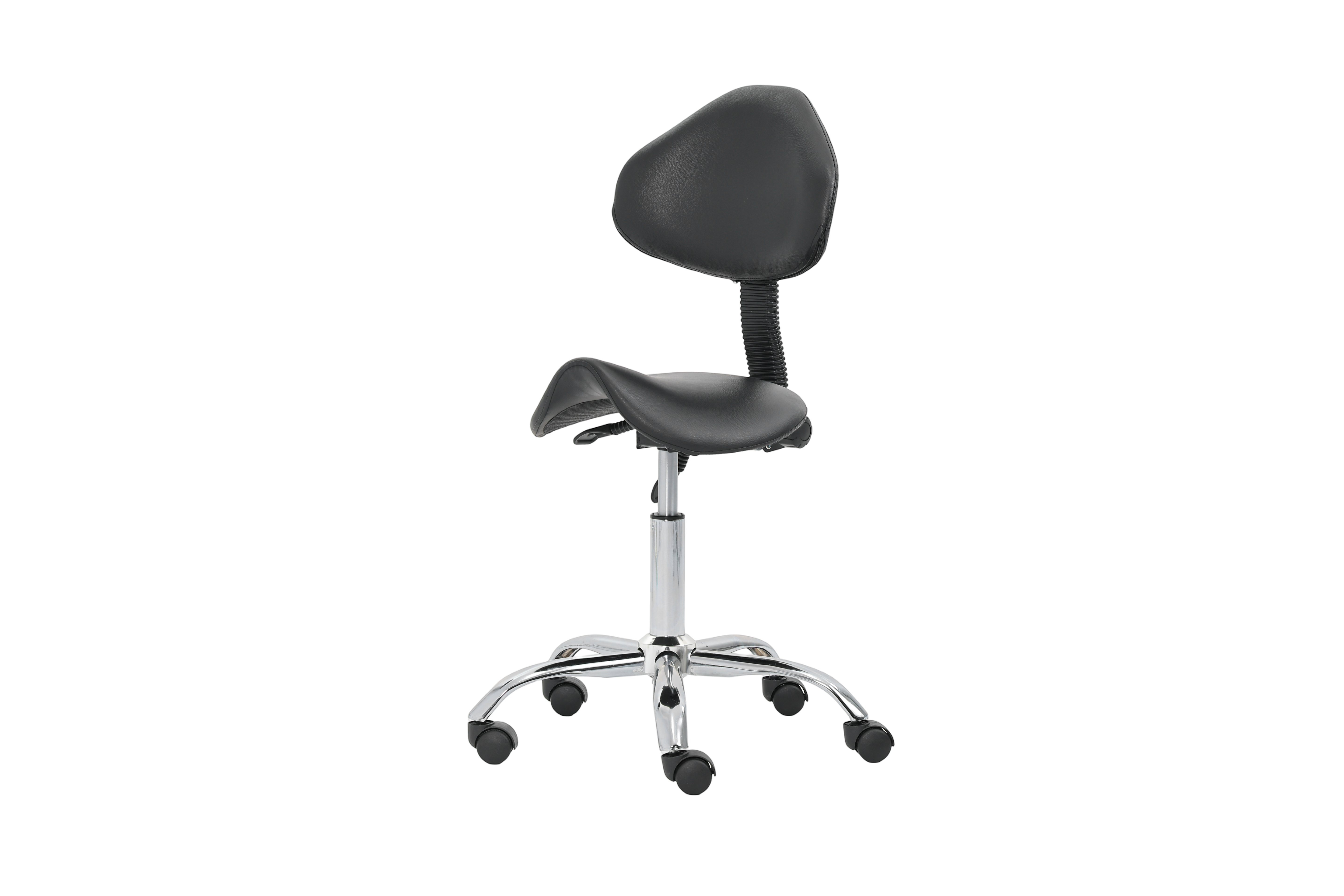 כיסא אוכף ארגונומי עם משענת דגם GPDRC-RIDER-BR