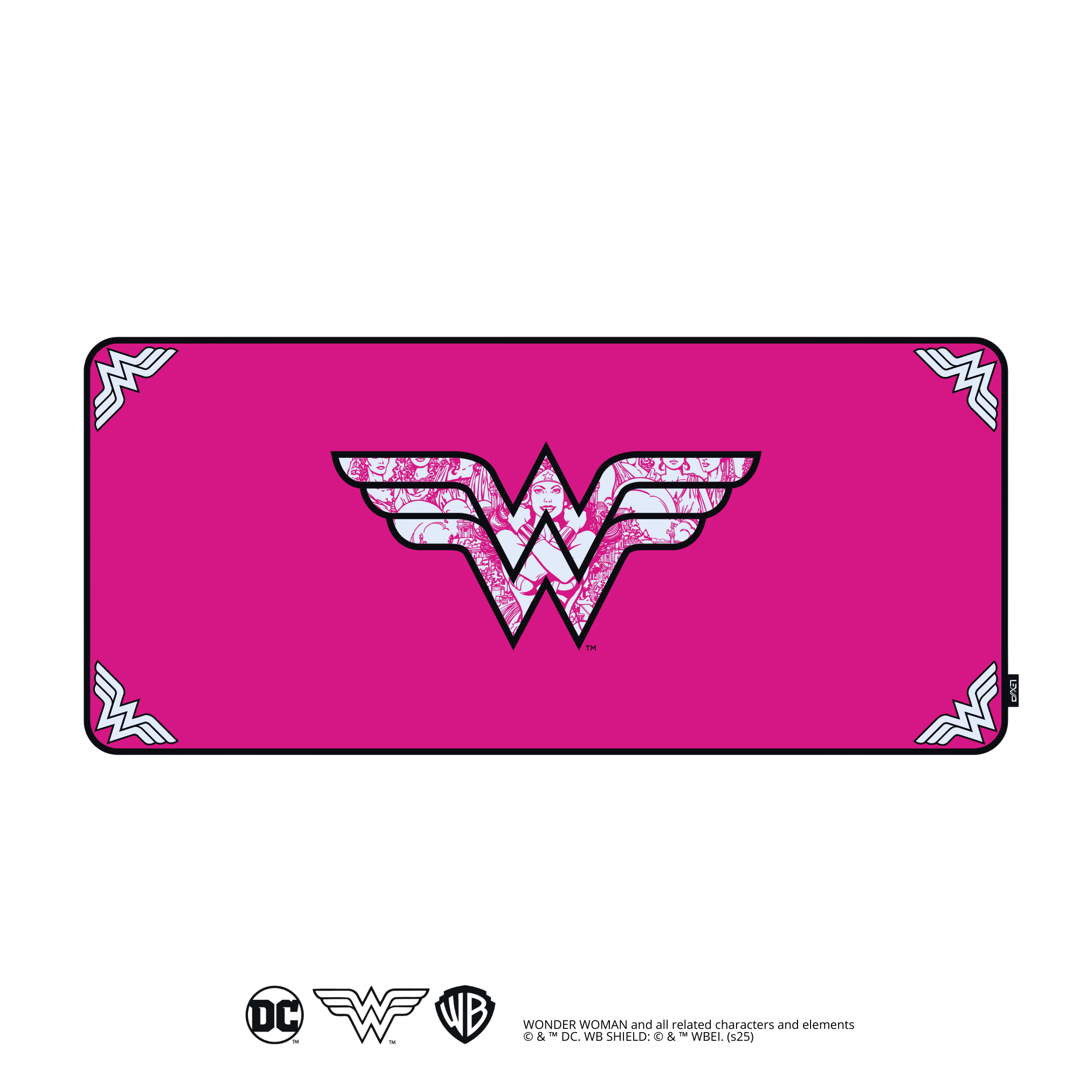 פד לעכבר - LEXIP - WONDER WOMAN - PINK - XXL