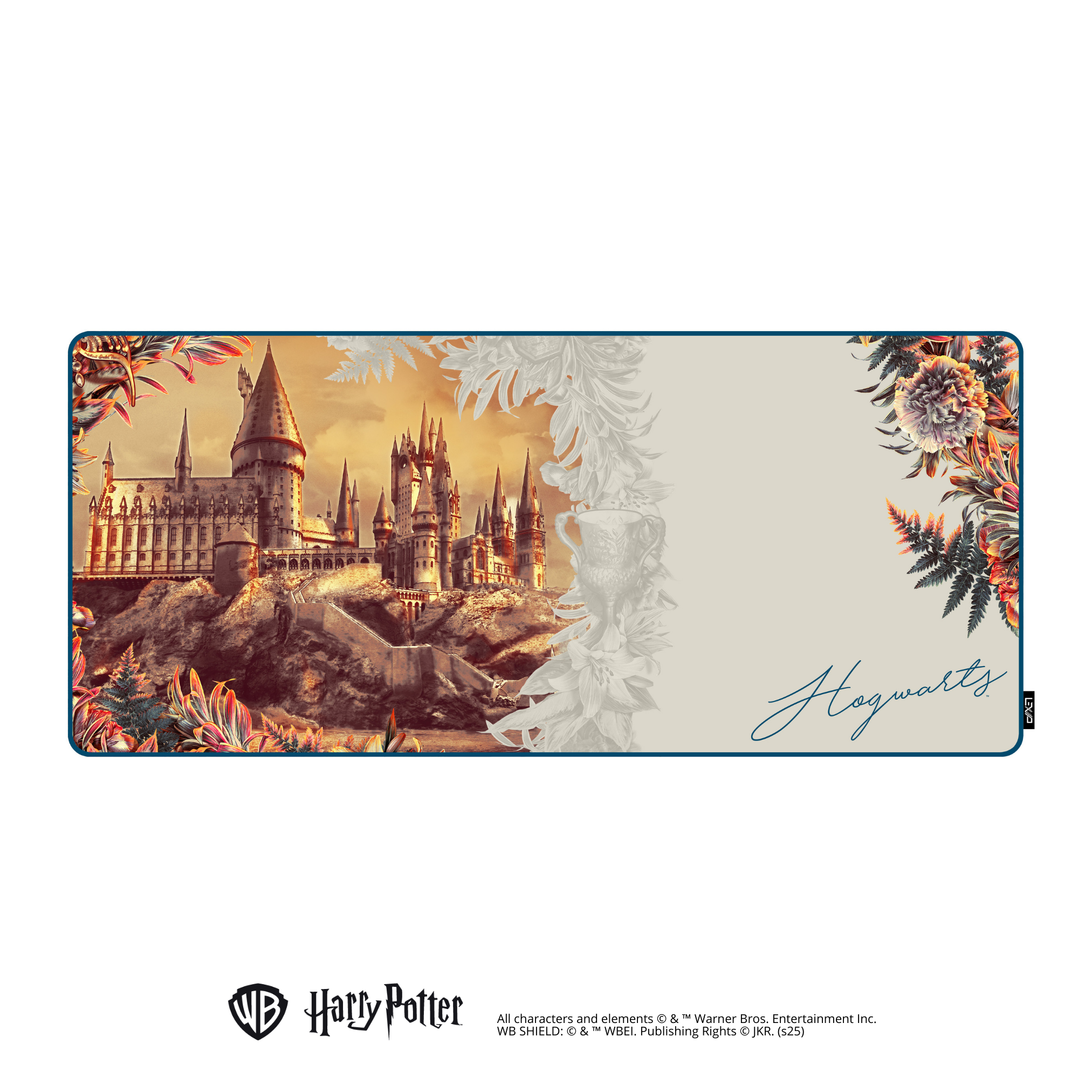 פד לעכבר - LEXIP - HARRY POTTER - FLORAL – XXL
