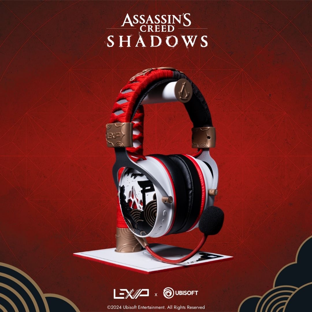 אוזניות גיימינג אלחוטיות Assassin's Creed Shadows מבית Lexip