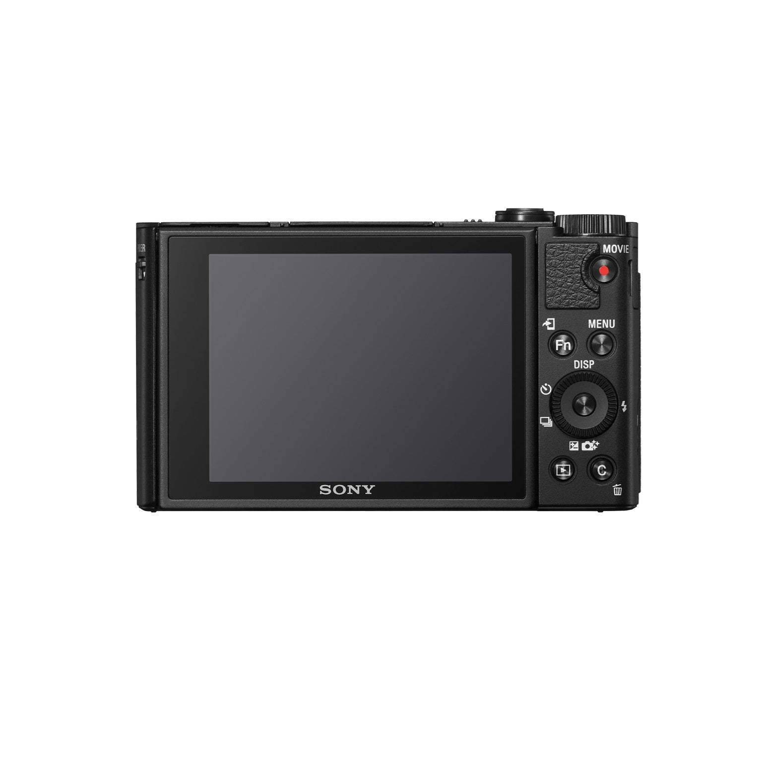 מצלמה SONY דיגיטלית קומפקטית HX99 צד מסך